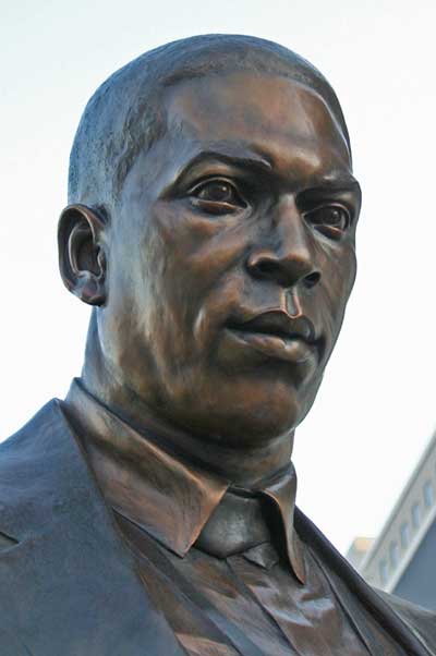 John Coltrane Statue in Downtown High Point