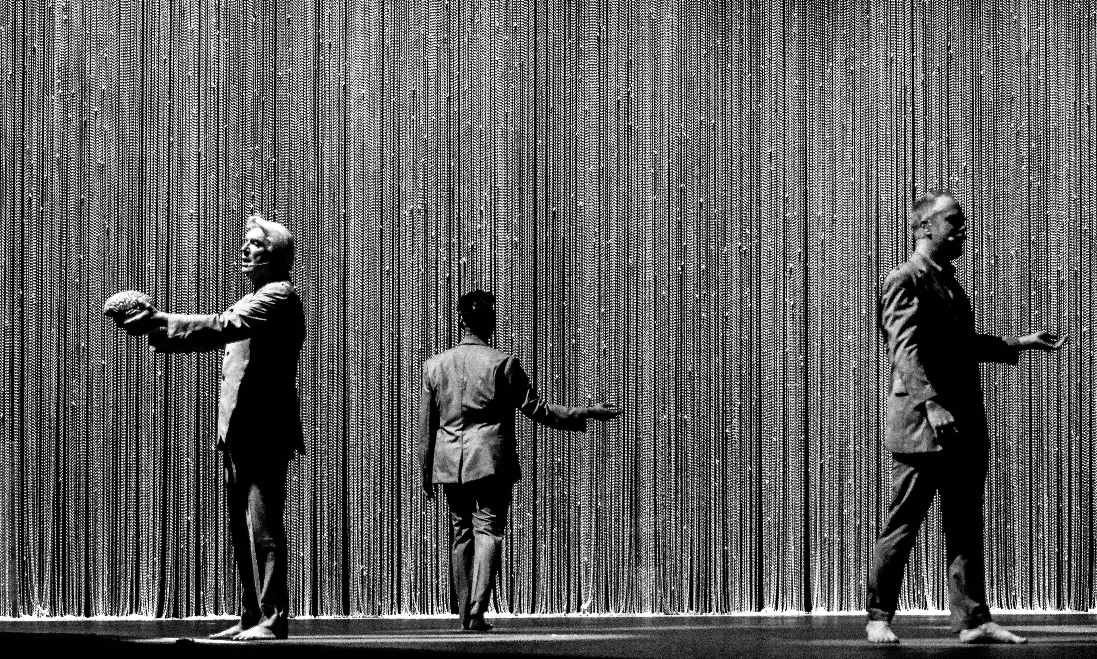 David Byrne at Forest Hills Stadium on September 15, 2018. 