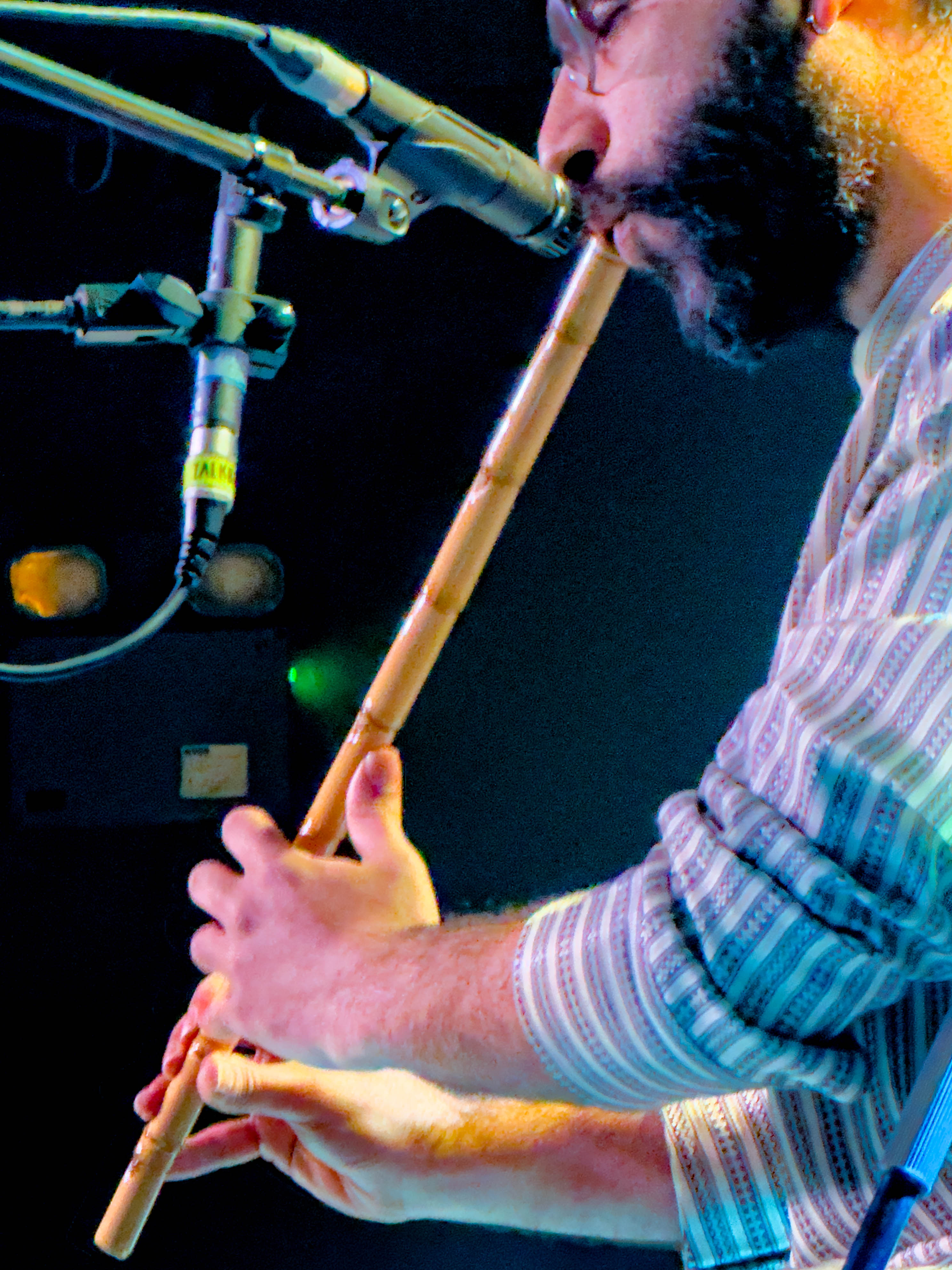 Faris Ishaq performs at Oslo Bar in Hackney, London on 6 May 2025 hosted by Through The Noise (noisenigh239) — jazz photo by Richard Lipman | All About Jazz