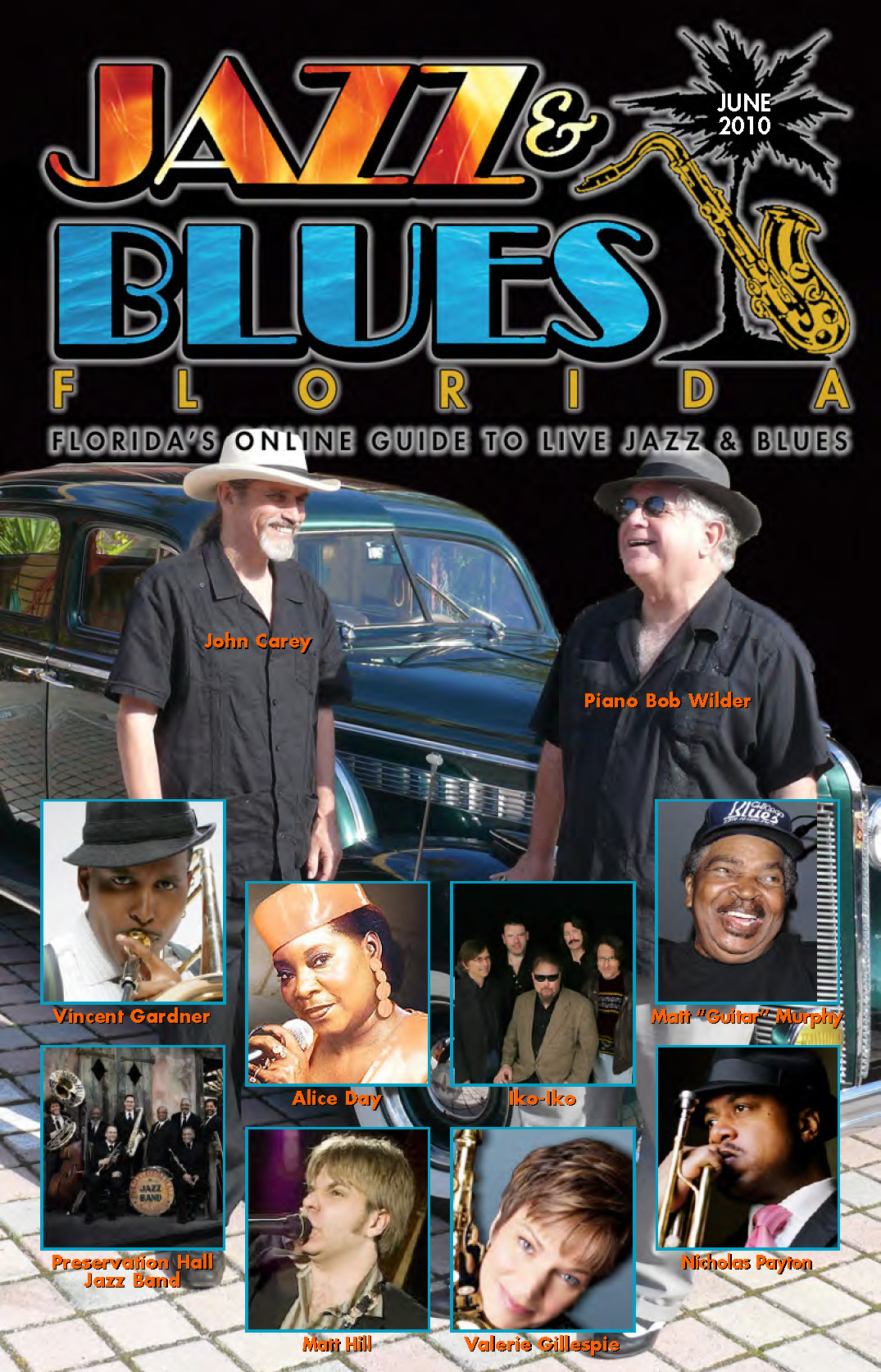 jazzbluesflorida.com June 2010 Online Edition