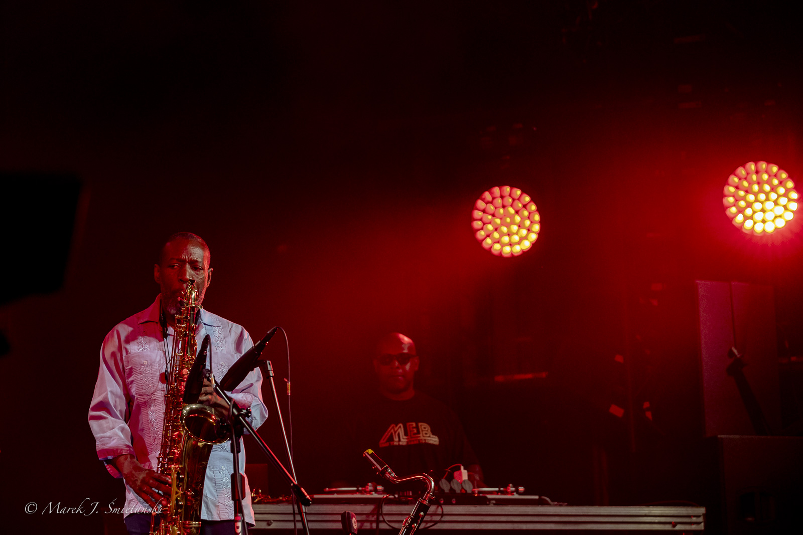 Antoine Roney & DJ Logic — jazz photo by Marek J. Śmietański | All About Jazz