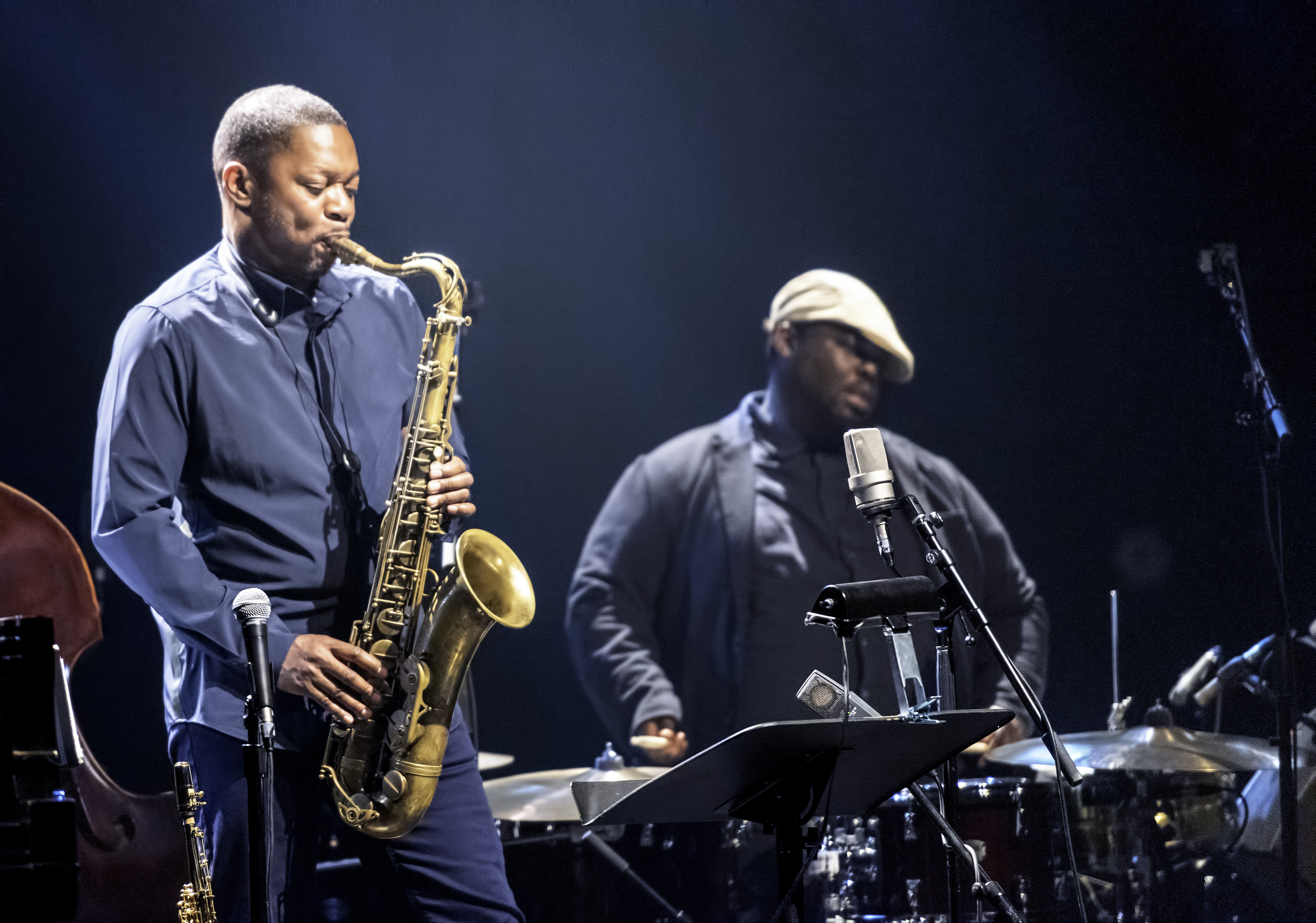 Ravi Coltrane and Johnathan Blake At The Montreal International Jazz Festival 2019