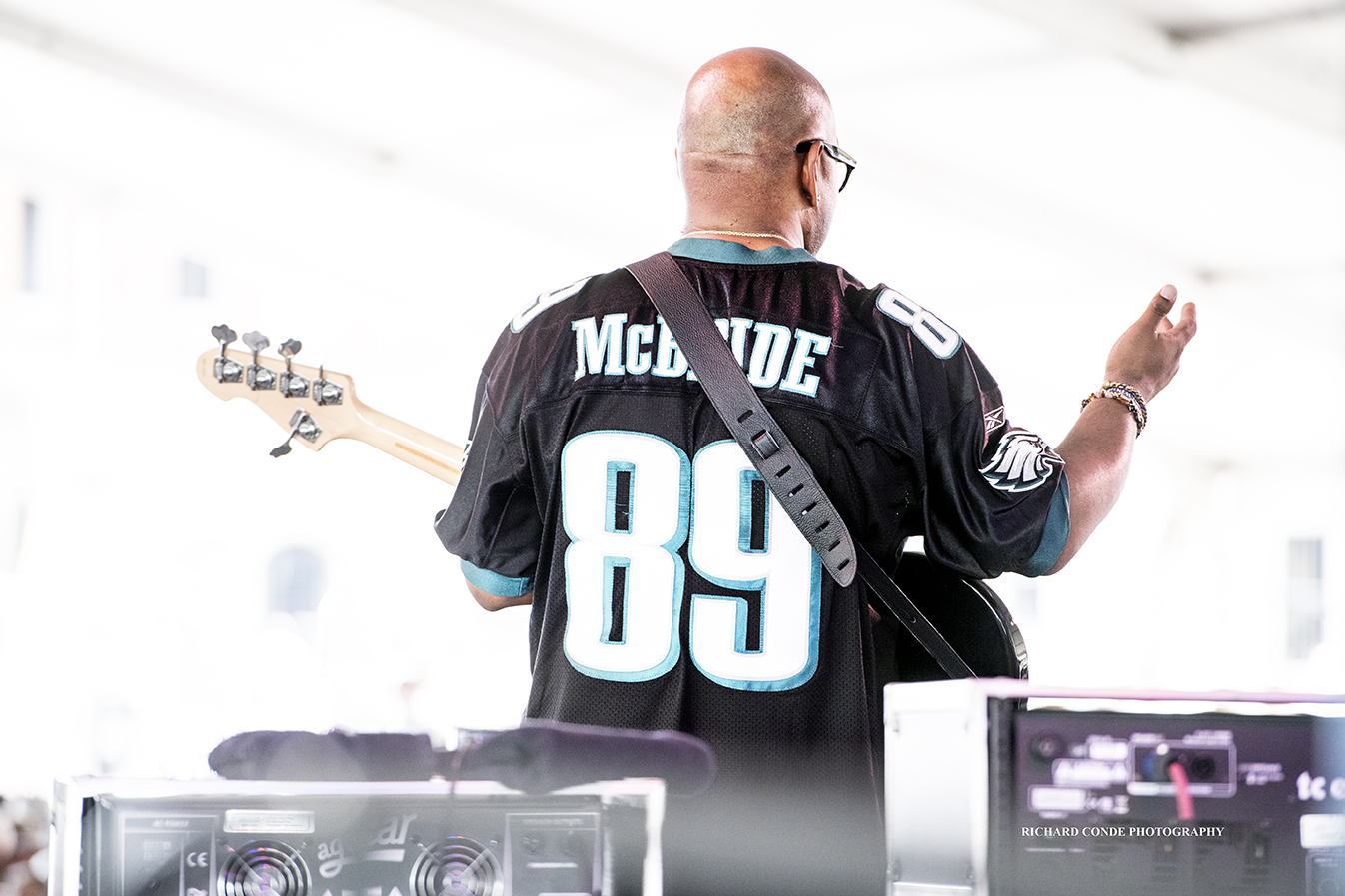 Christian McBride at the 2017 Newport Jazz Festival