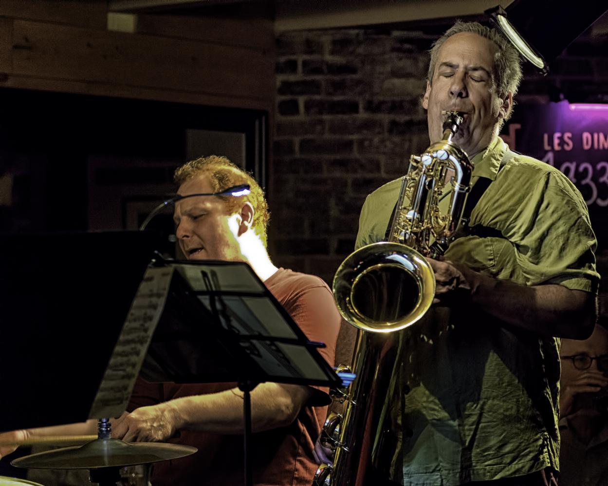 Claude Lavergne And Jean Derome With The Normand Guilbeault Ensemble Hommage A Mingus At The Montreal International Jazz Festival 2016