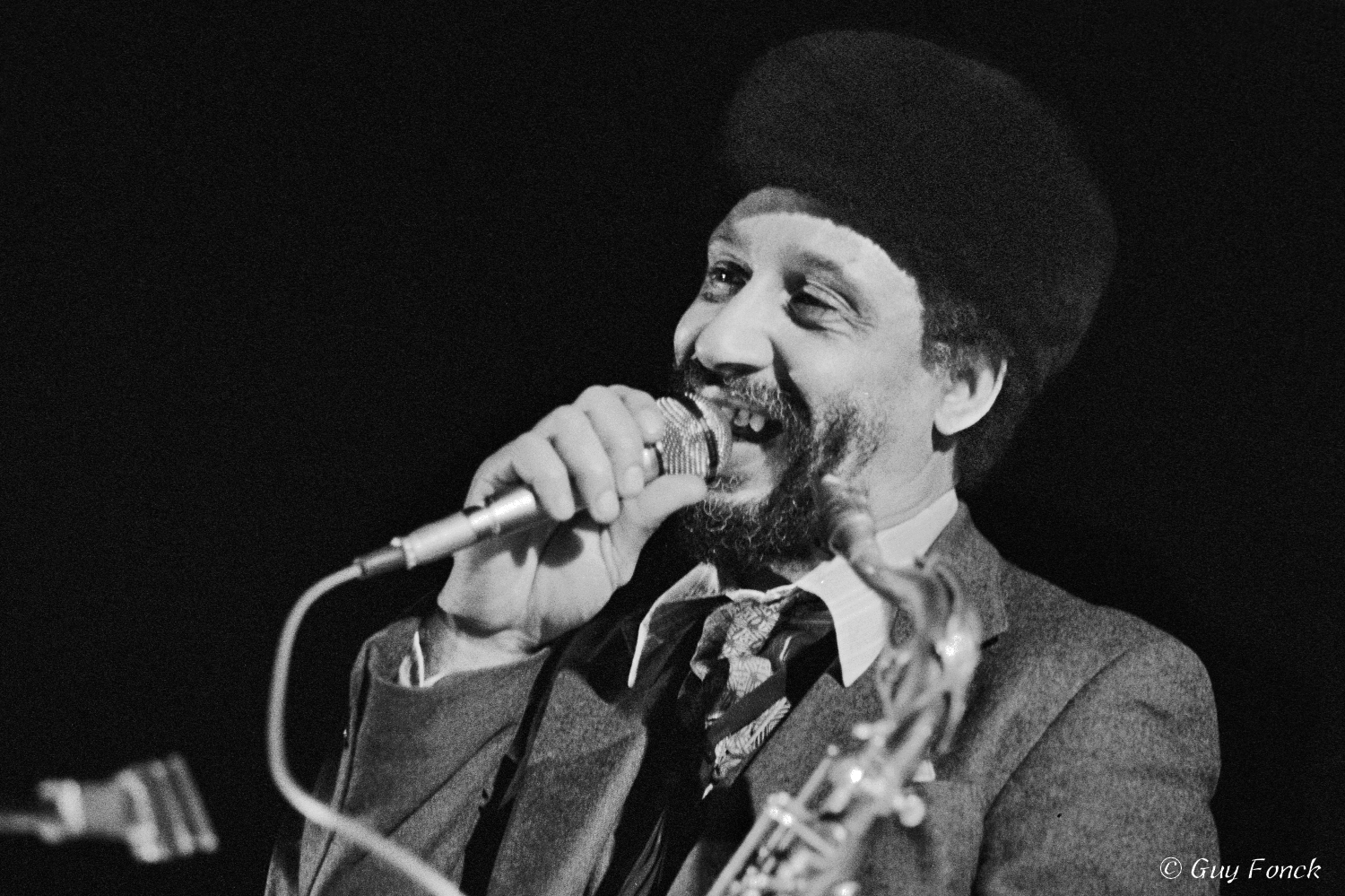 Frank Wright 1980 — jazz photo by Guy Fonck | All About Jazz