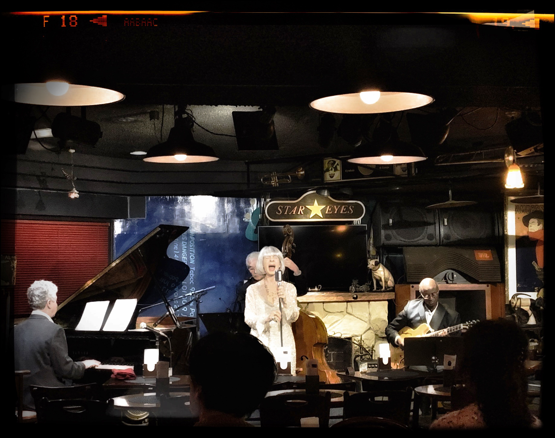 June Bisantz, Alex Nakhimovsky, Norman Johnson & Mr. Fujii, Star Eyes, Nagoya, Japan