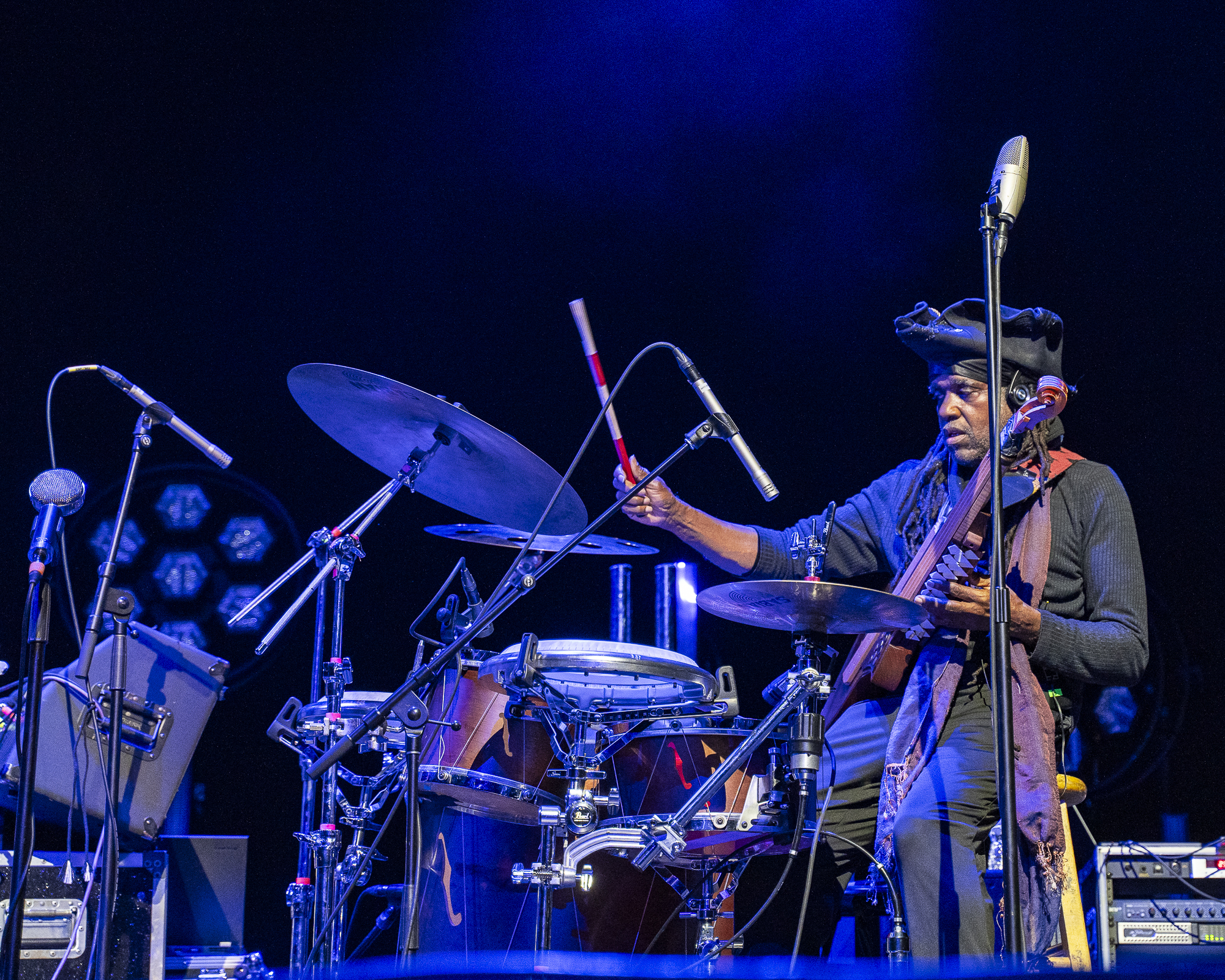 Roy "Future Man" Wooten with Bela Fleck & the Flecktones at the Salt Shed in Chicago