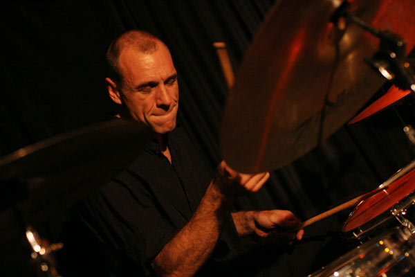 Thierry Hochstatter with "Pascal Alba Group" at les Caves Du Bon Sejour, Versoix, Geneva, Switzerland,2005