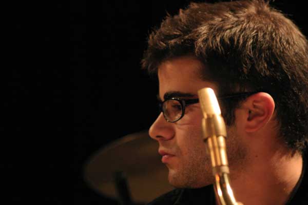 Florian Reber with "Alain Della Maestra & Edition Speciale Tentet" at Amr, Sud Des Alpes, Geneva, Switzerland, 2005