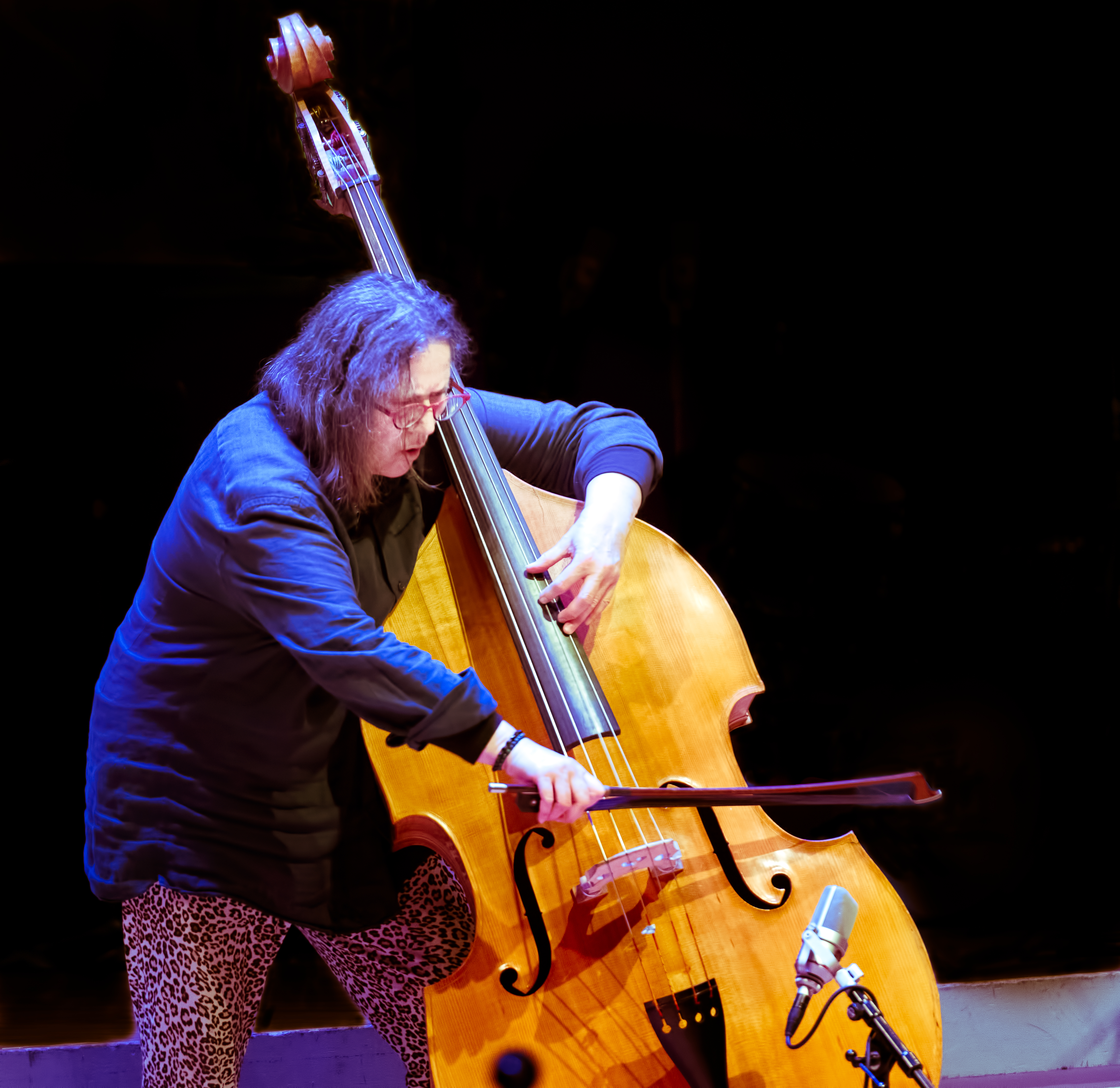 Joelle Leandre with Women with an Axe to Grind At the Vision Festival 2018