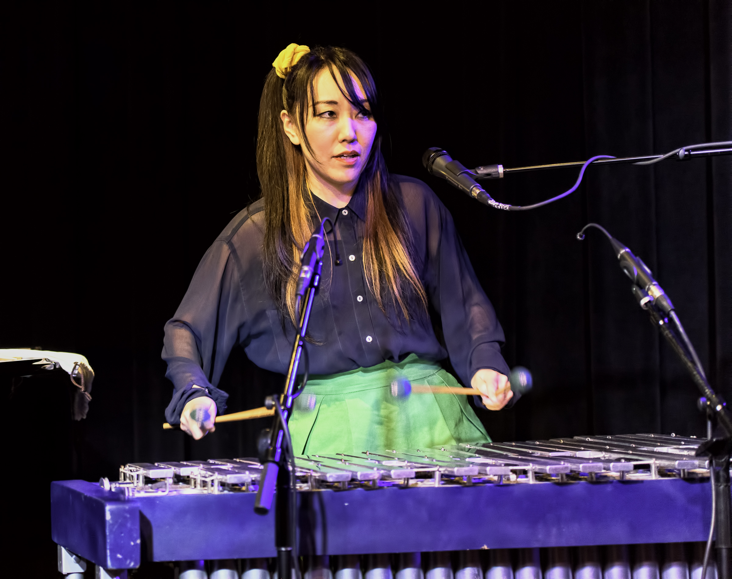 Mika Mimura Erickson with Banda Magda at the Nash in Phoenix