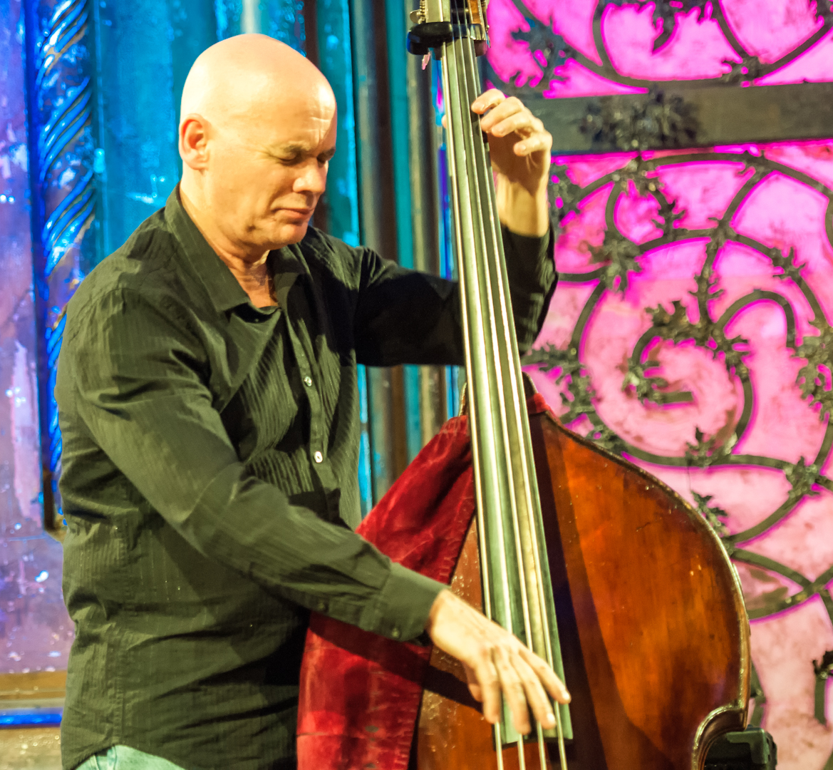 Mark Helias at the Under_line Benefit at Angel Orensanz Foundation