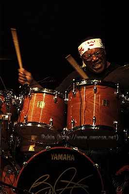 Billy Cobham at the Womad Music Festival, London. 29/07/2005