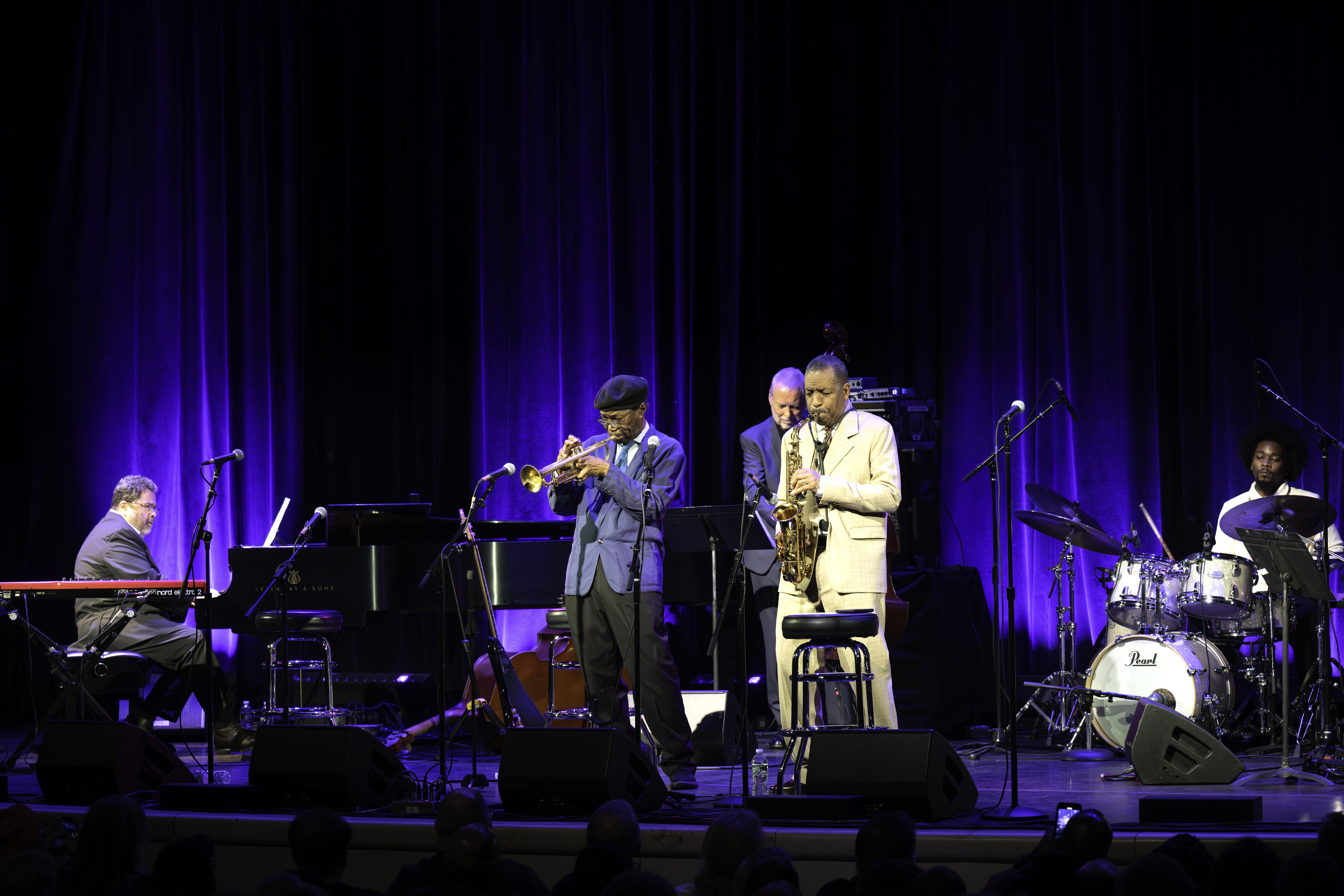 with Donald Harrison's Omniverse at the NYC Winter JazzFest 2024