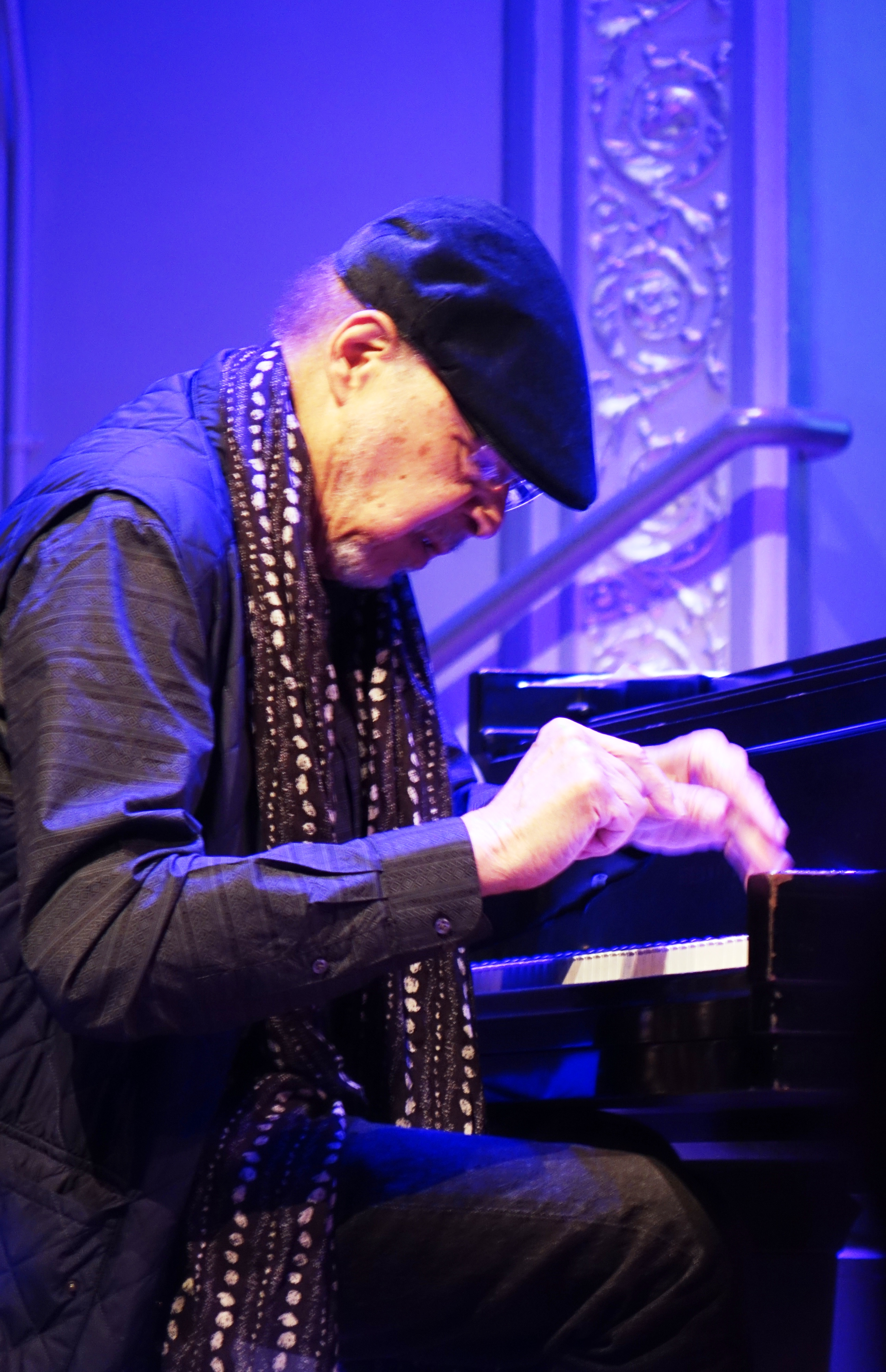 Dave Burrell at Roulette, Brooklyn in May 2018