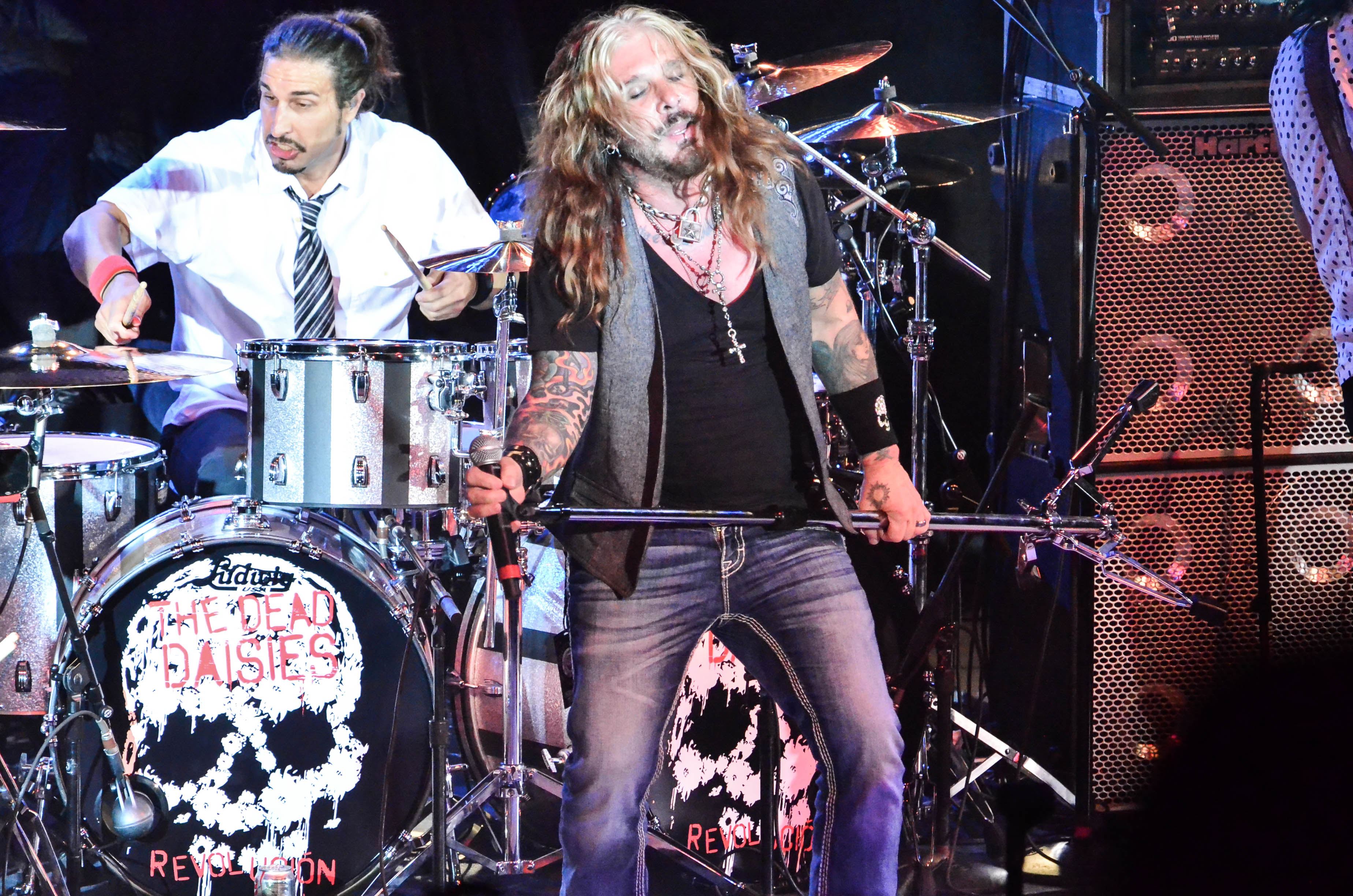 The Dead Daisies, NYCB Theater at Westbury on 7-27-2015.