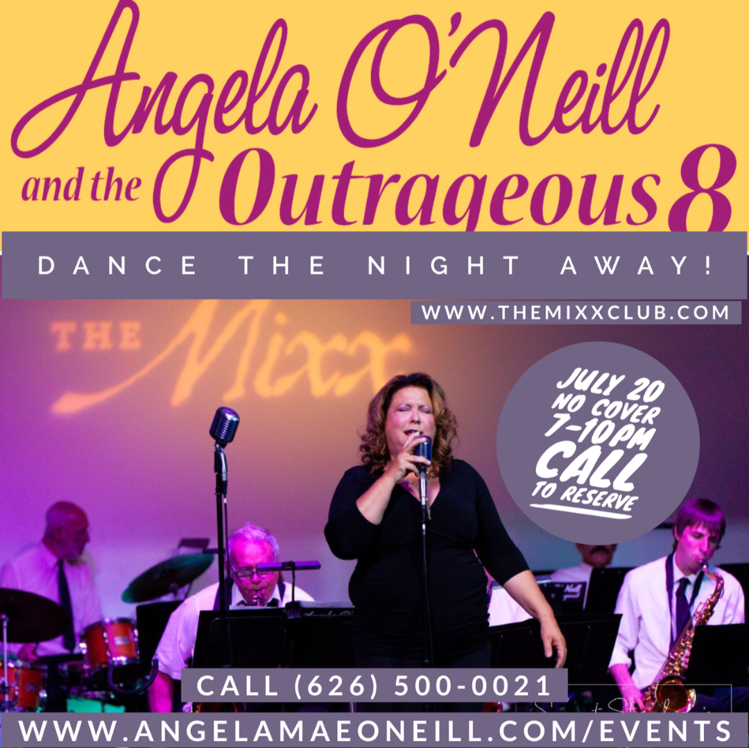 Angela O'neill And The Outrageous8..8 Piece Little Big Band.