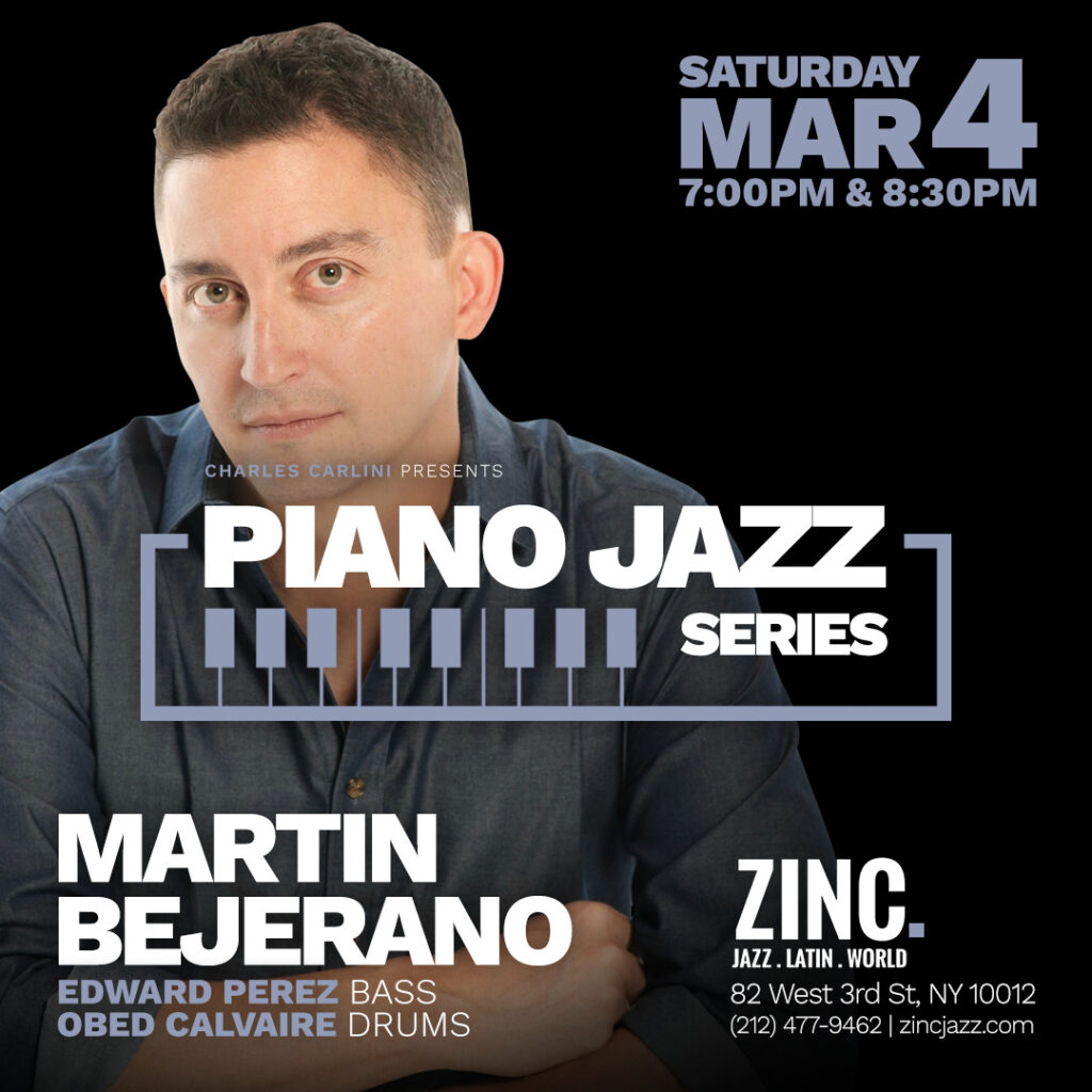 Piano Jazz Series: Martin Bejerano