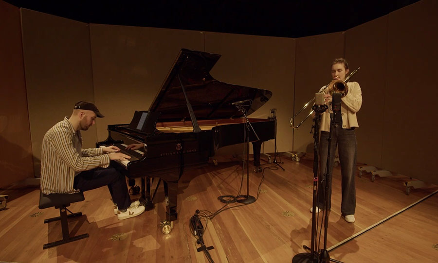 Lukas Langguth & Carlotta Armbruster — jazz photo by LOFT | All About Jazz
