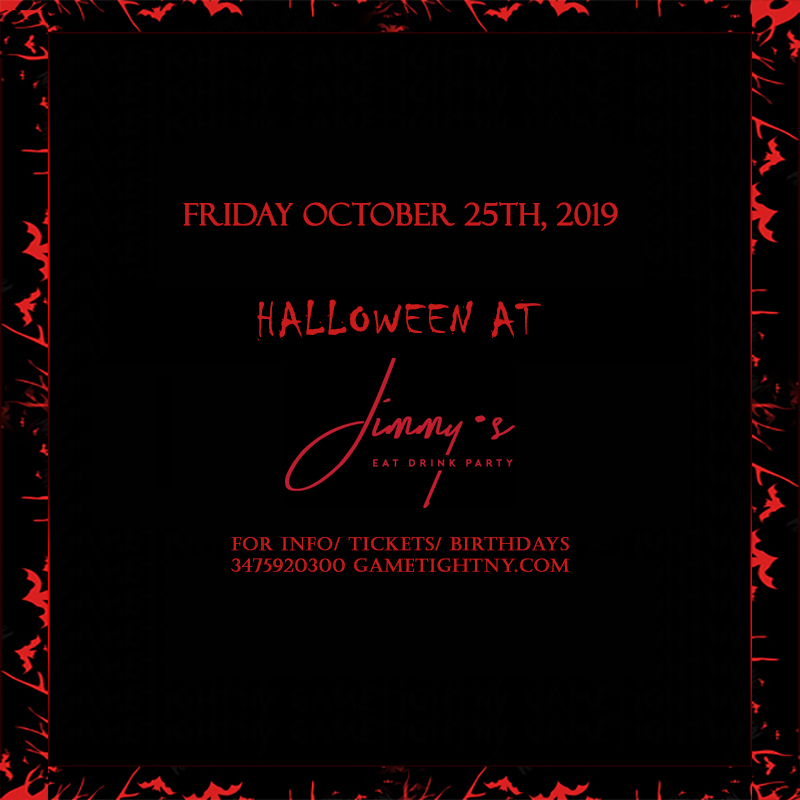 Jimmy's Nyc Friday Halloween Party 2019