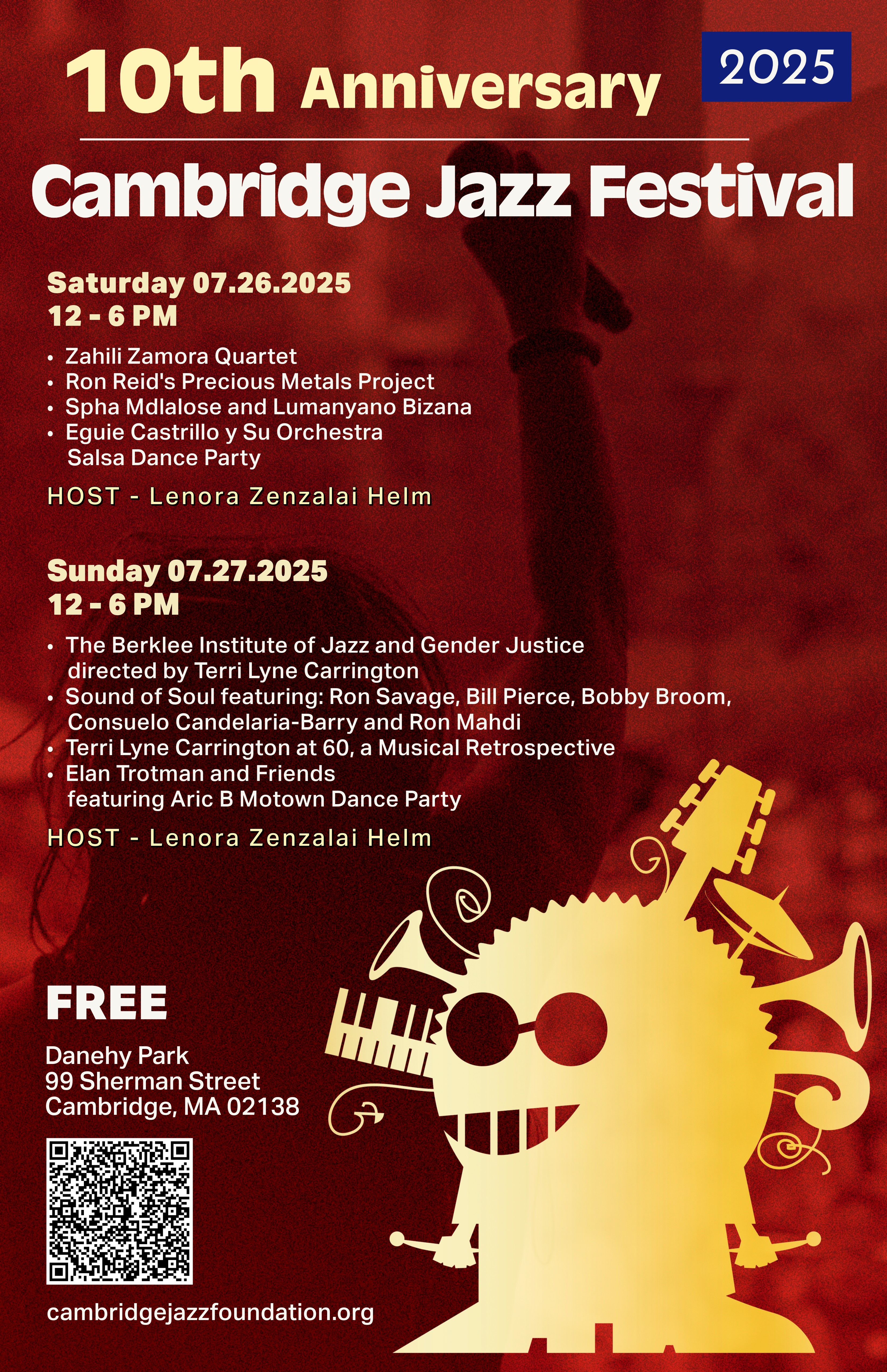 Cambridge Jazz Festival 10th Year Anniversary