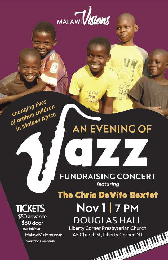 5th Malawi Visions Fundraiser: Chris Devito Sextet