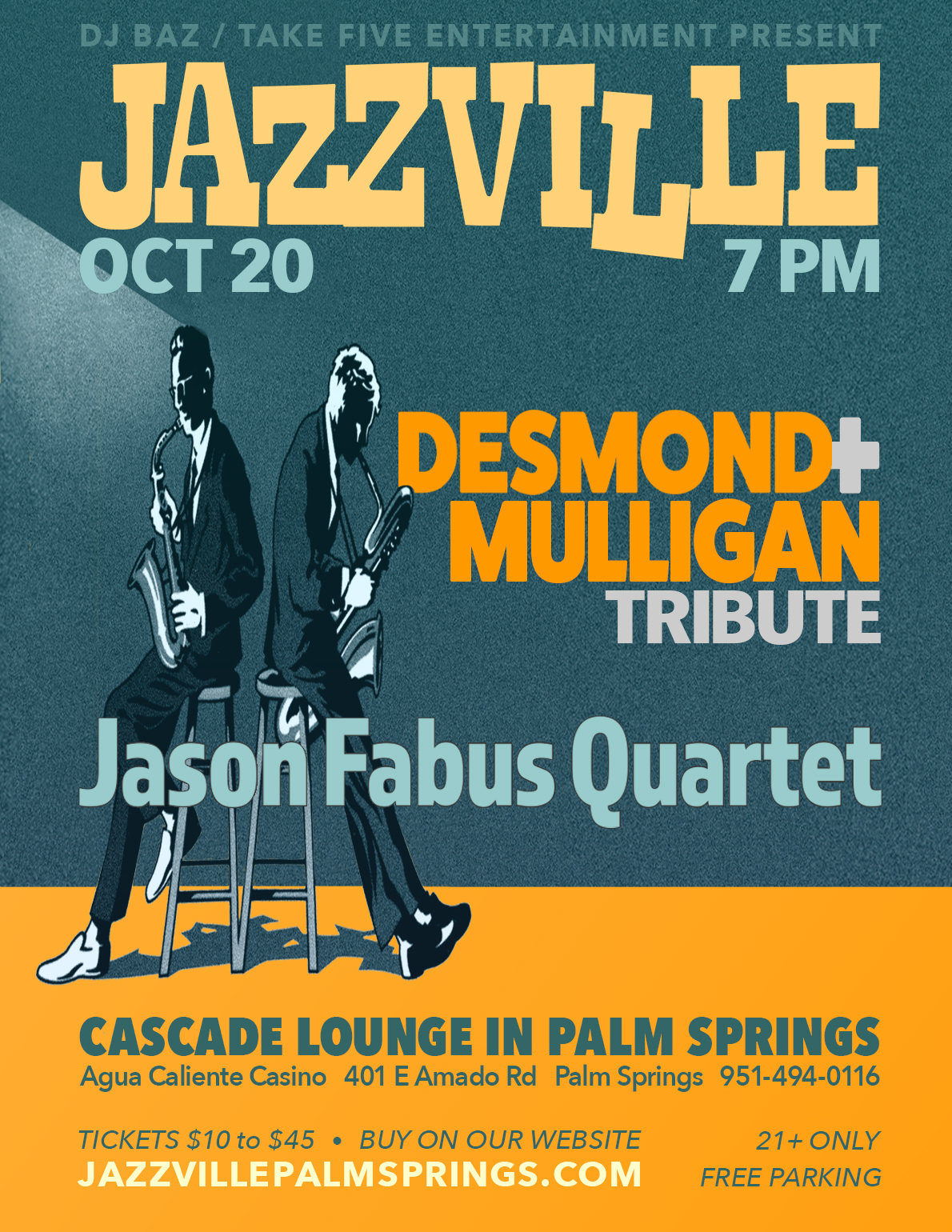 Jason Fabus Quartet - Desmond/mulligan Tribute