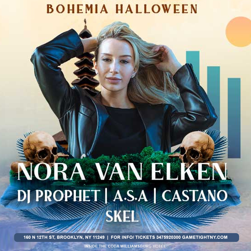 Bohemia Nightclub Halloween With Nora Van Elken Live At Coda Williamsburg