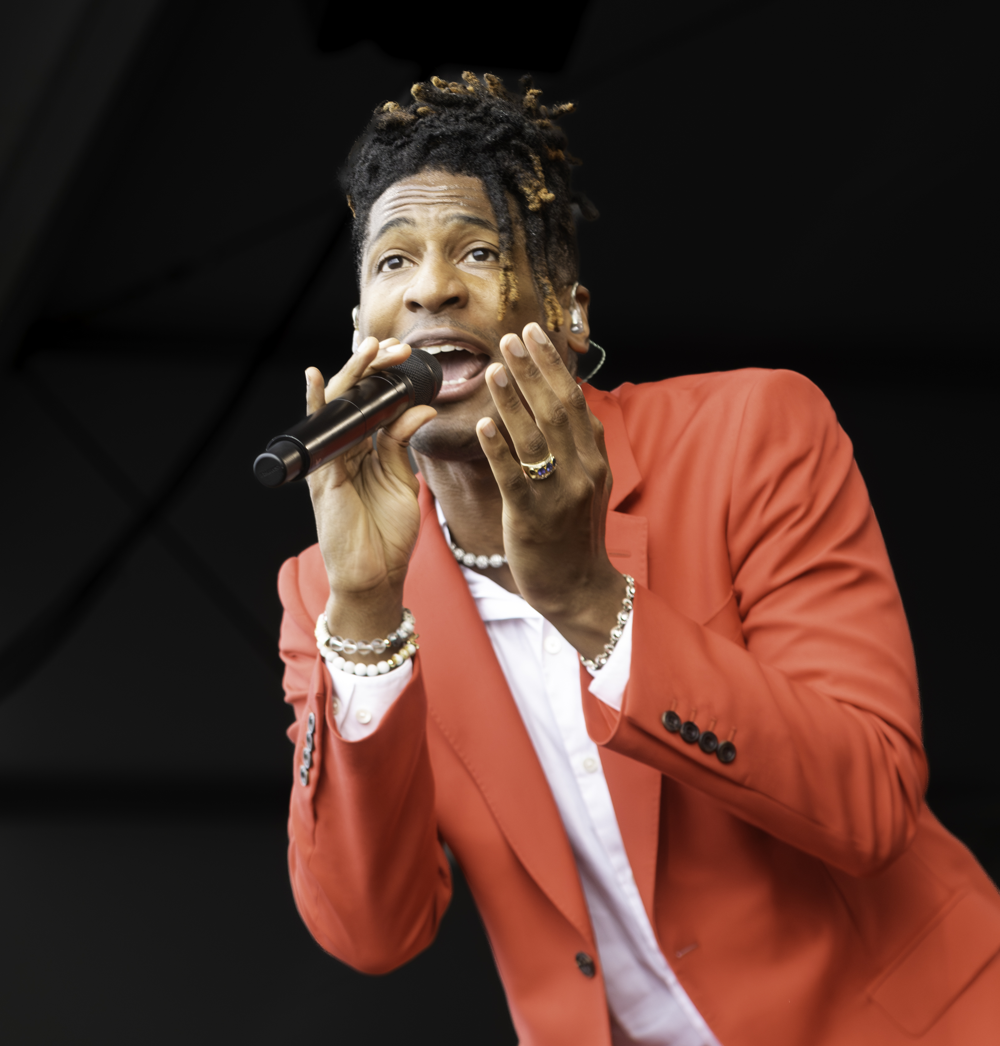Jon Batiste at the Newport Jazz Festival 2023