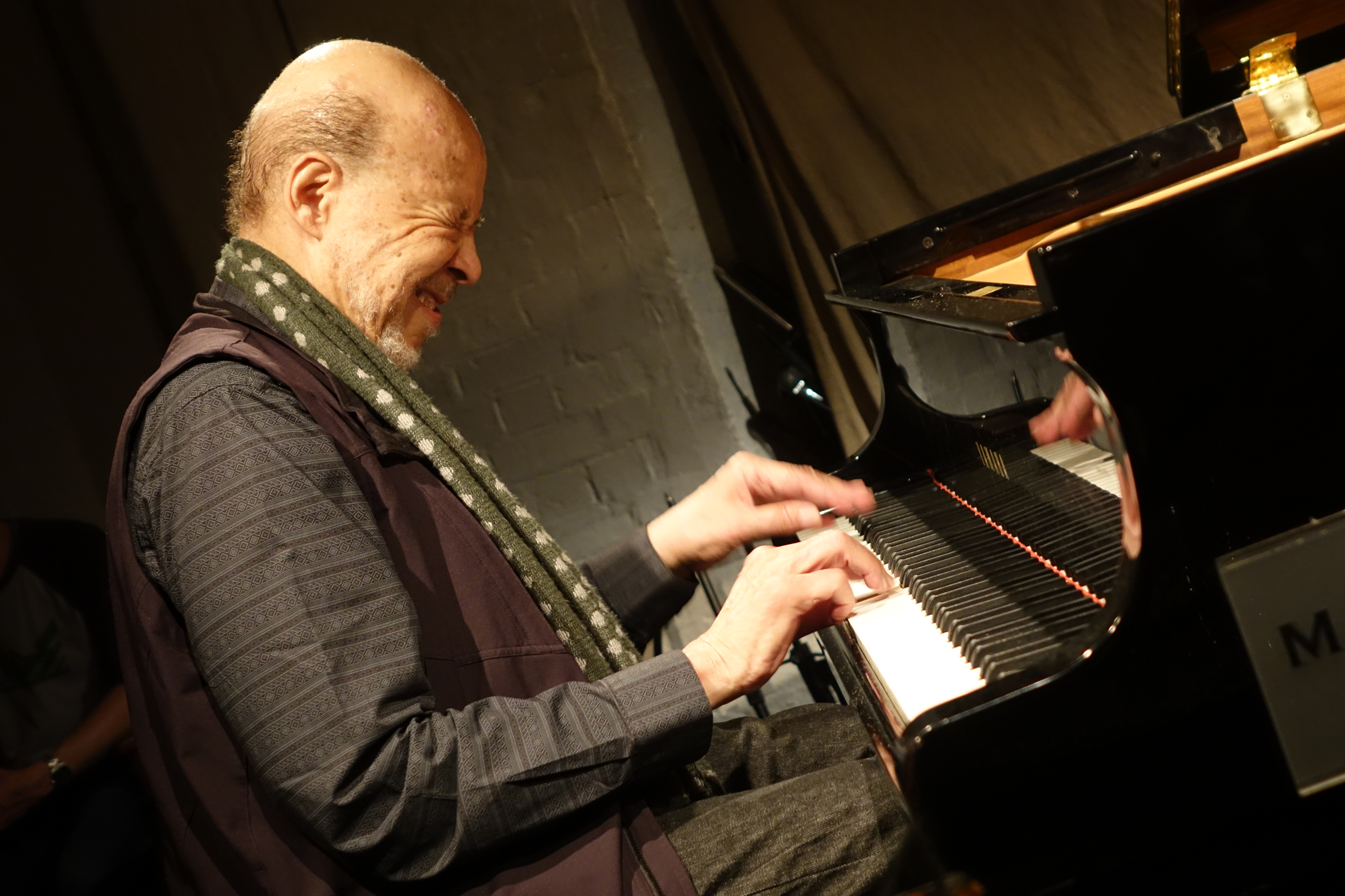 Dave Burrell at Cafe Oto, London in November 2018