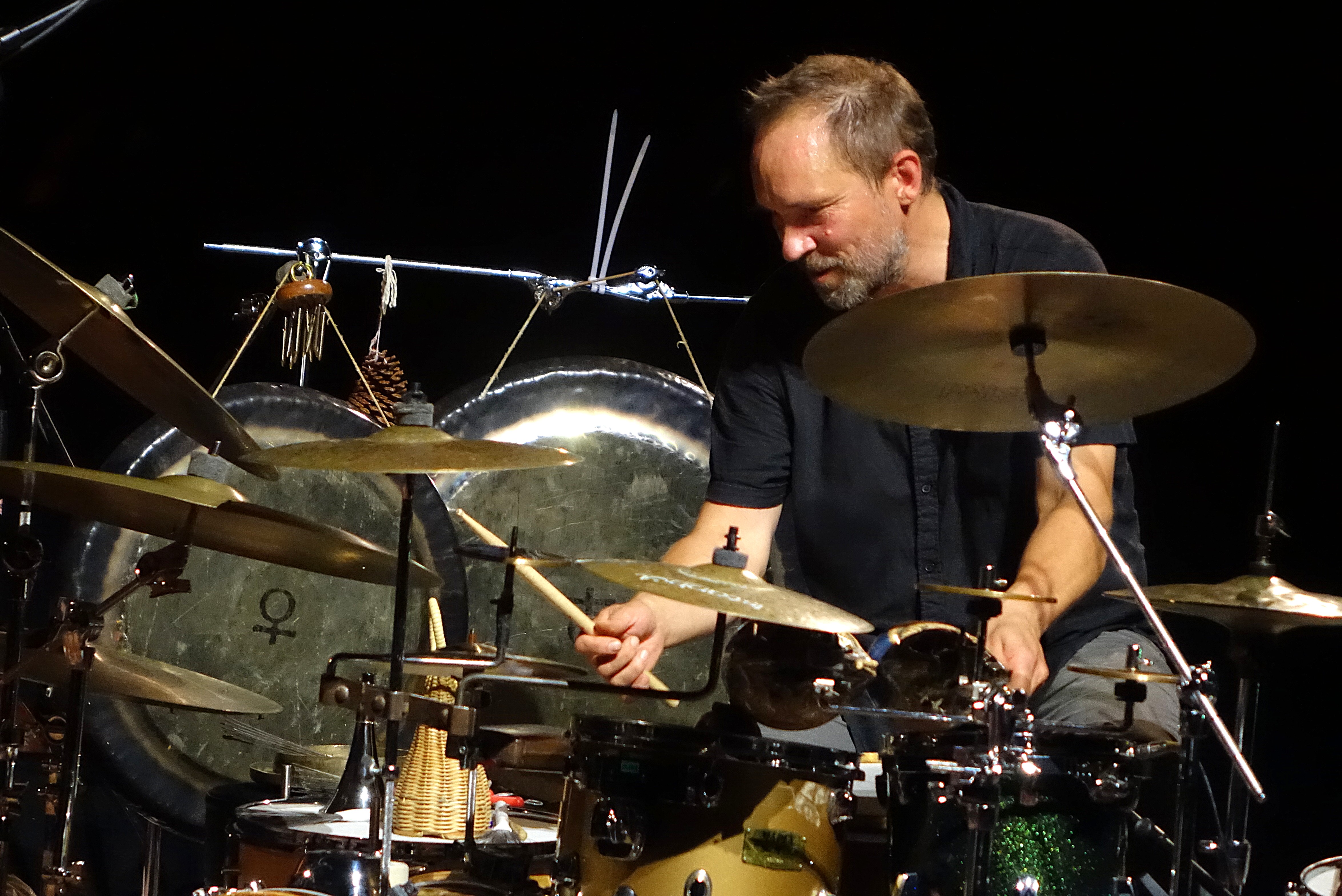 Paal Nilssen-Love at Summer Bummer 2026 — jazz photo by John Sharpe | All About Jazz