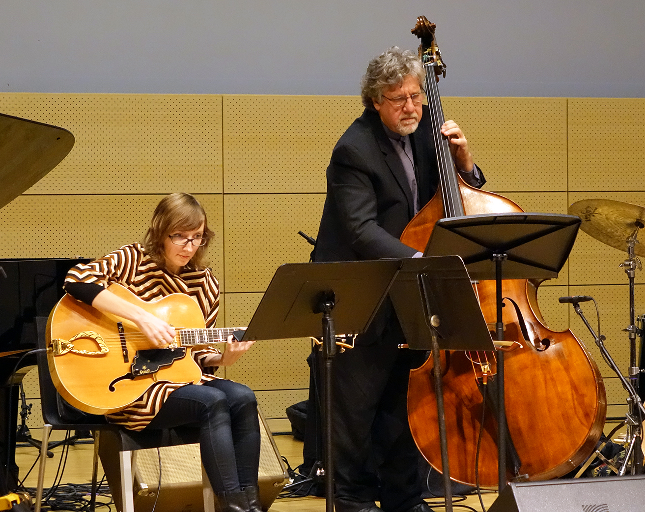 Mary Halvorson & Michael Formanek at NYC Winter JazzFest 2016