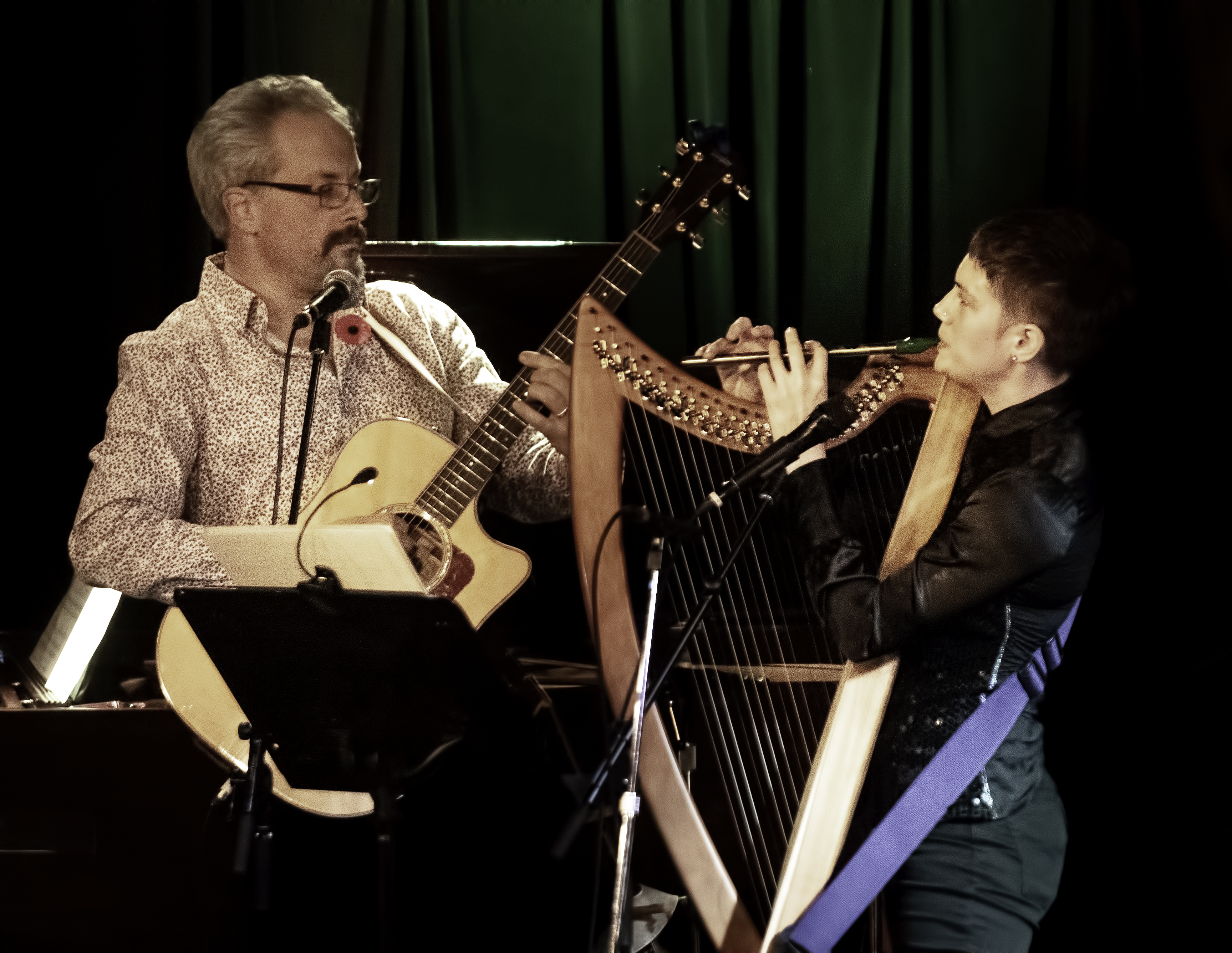 Luke Jackson and Sahra Featherstone with Songs of Nick Drake at Hugh's Room in Toronto