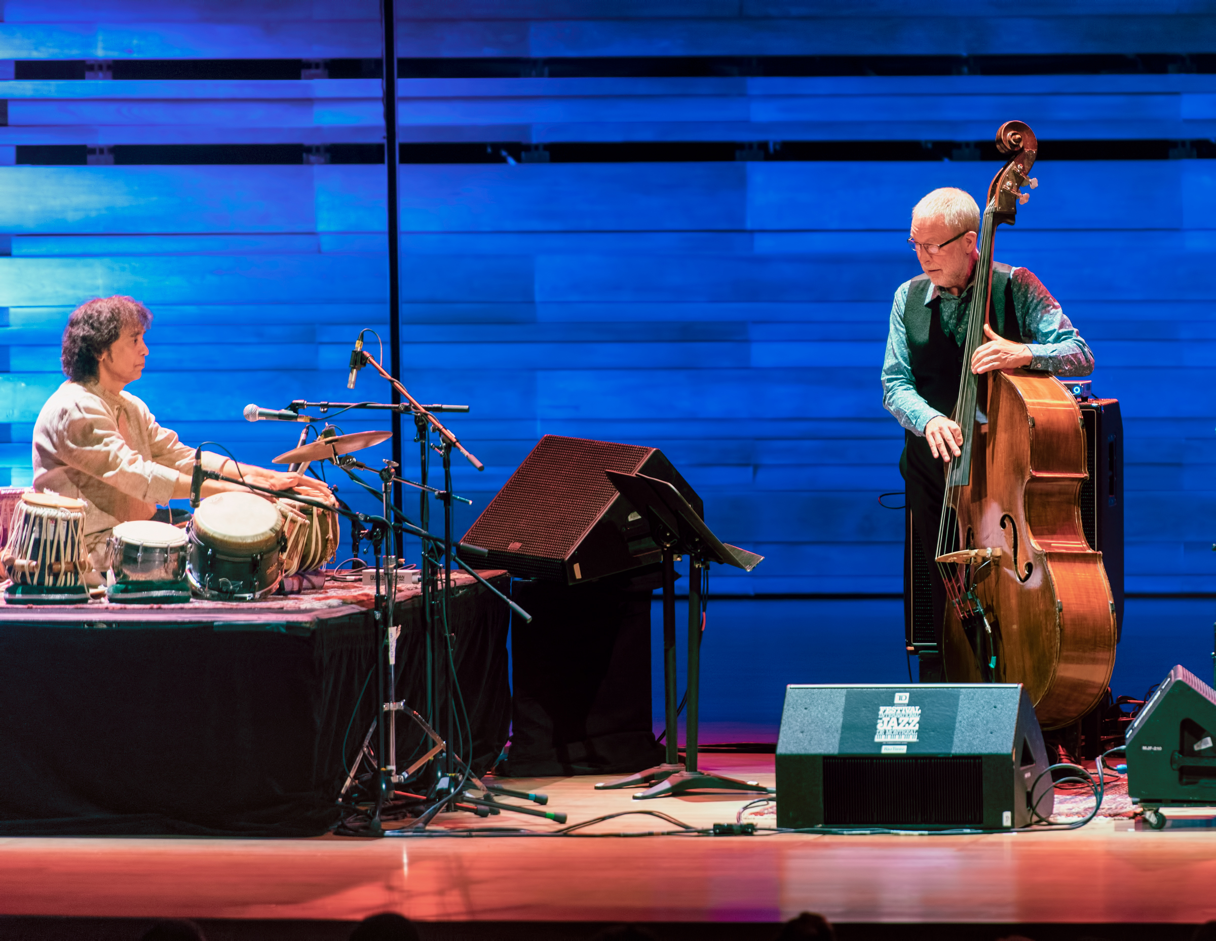 Zakir Hussain and Dave Holland with Chris Potter  at The Montreal International Jazz Festival 2018