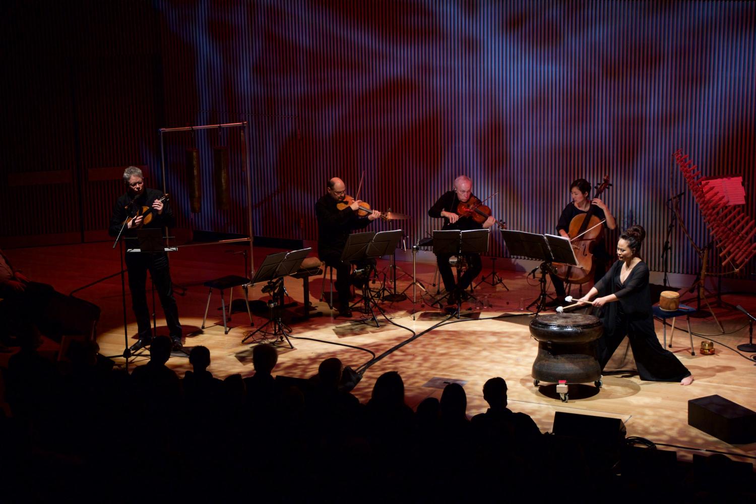 Vân-Ánh Võ With Kronos Quartet At Kronos Festival 2017