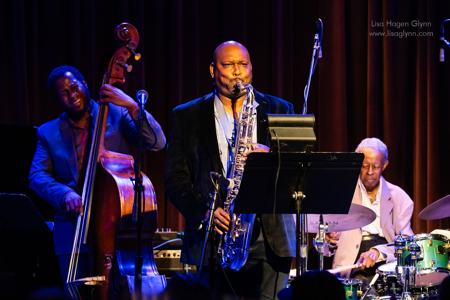 Jason Clotter, Abraham Burton, Louis Hayes — jazz photo by Paul Rauch | All About Jazz