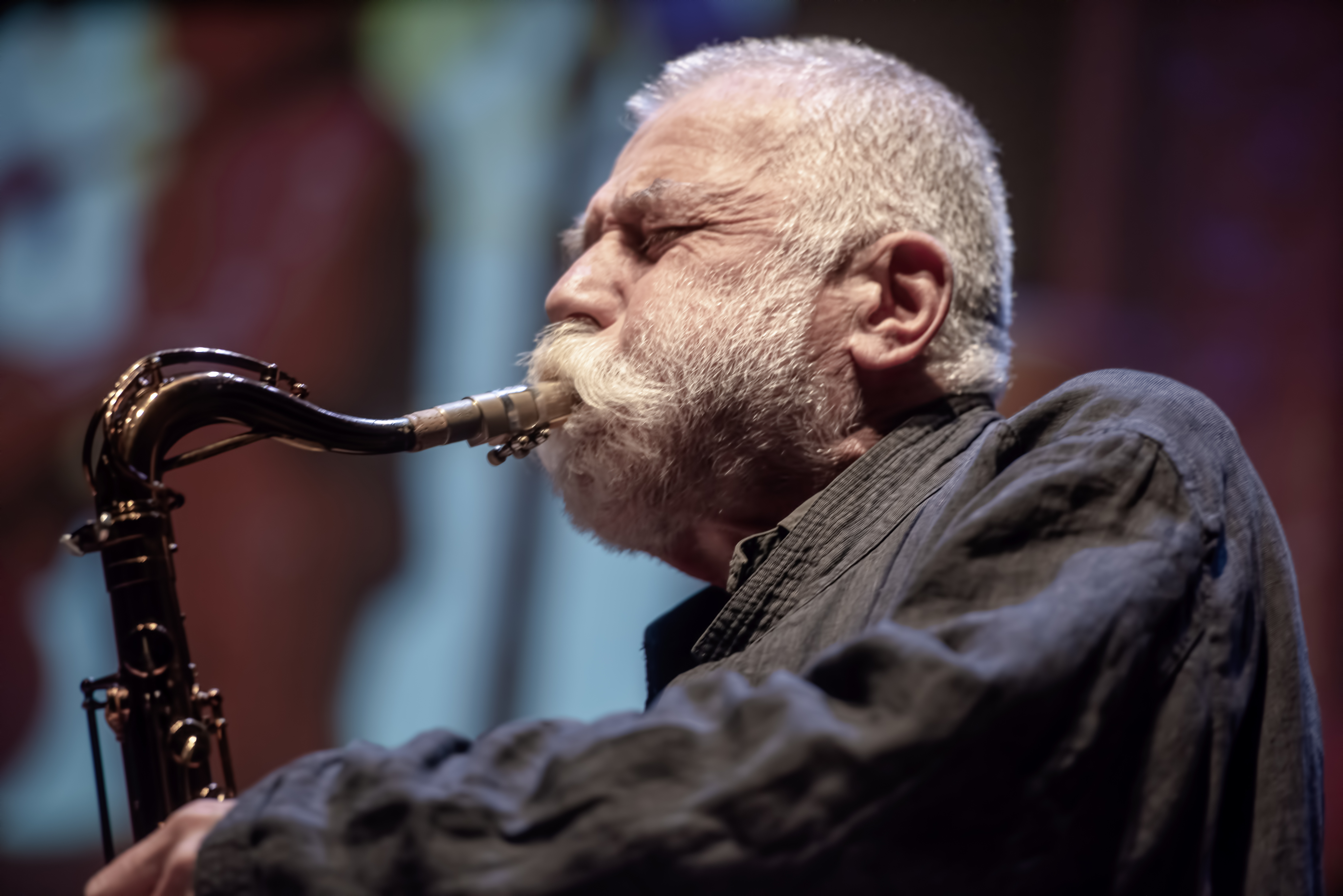 Peter Brötzmann With Andrew Cyrille At The Vision Festival 2019