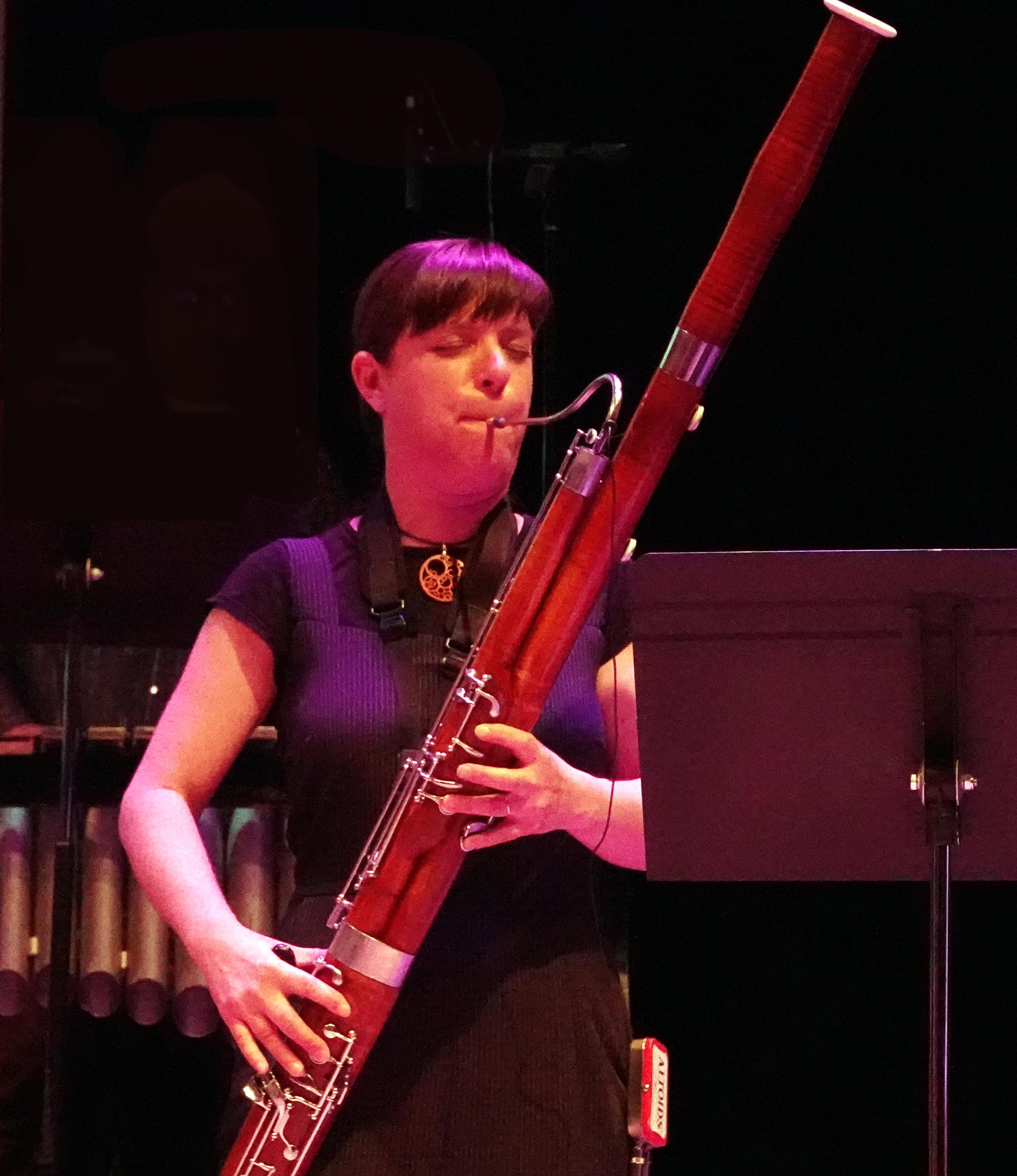 Sara Schoenbeck at 24th Annual Vision Festival