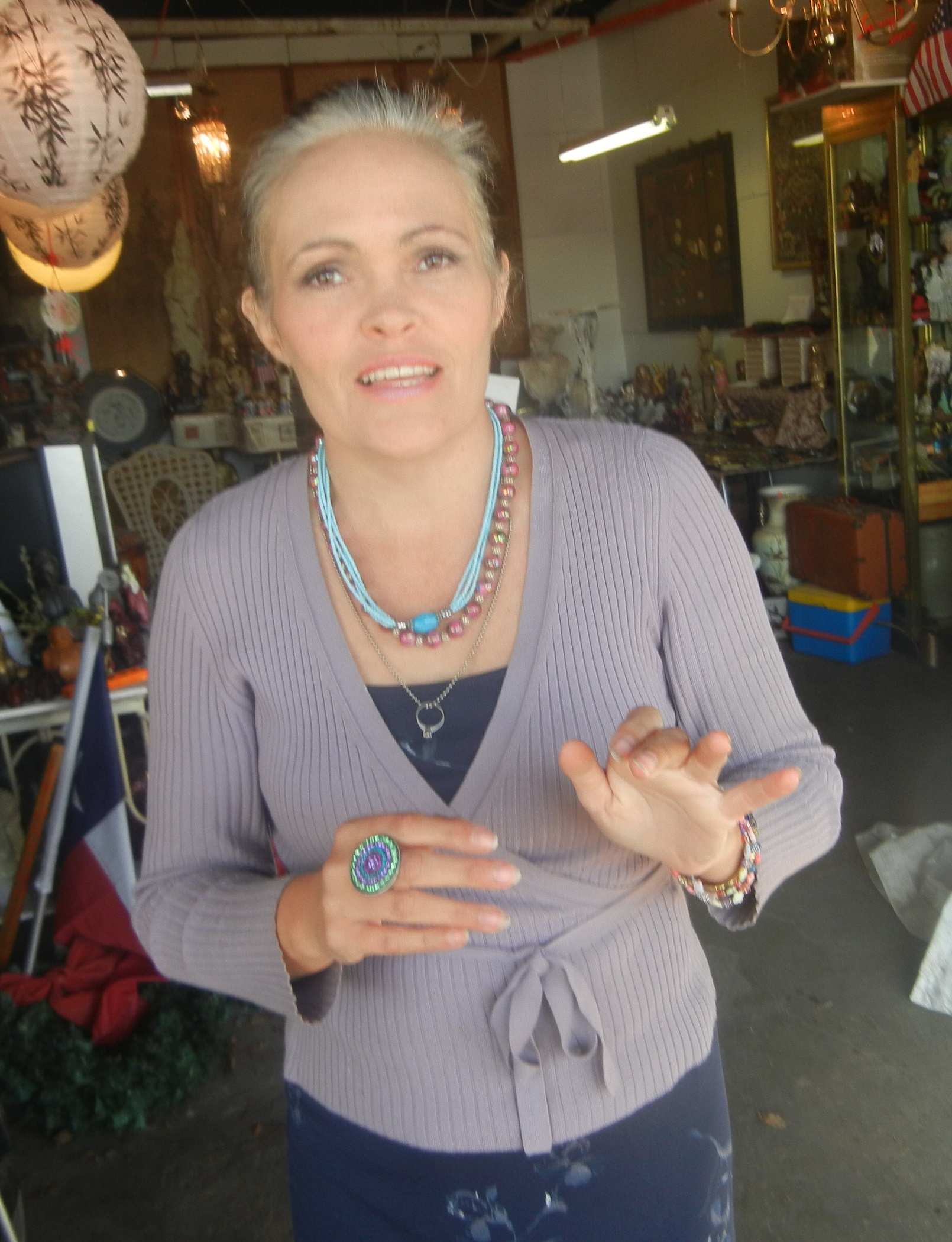 at a resale shop — jazz photo by E.C. Wolfe | All About Jazz