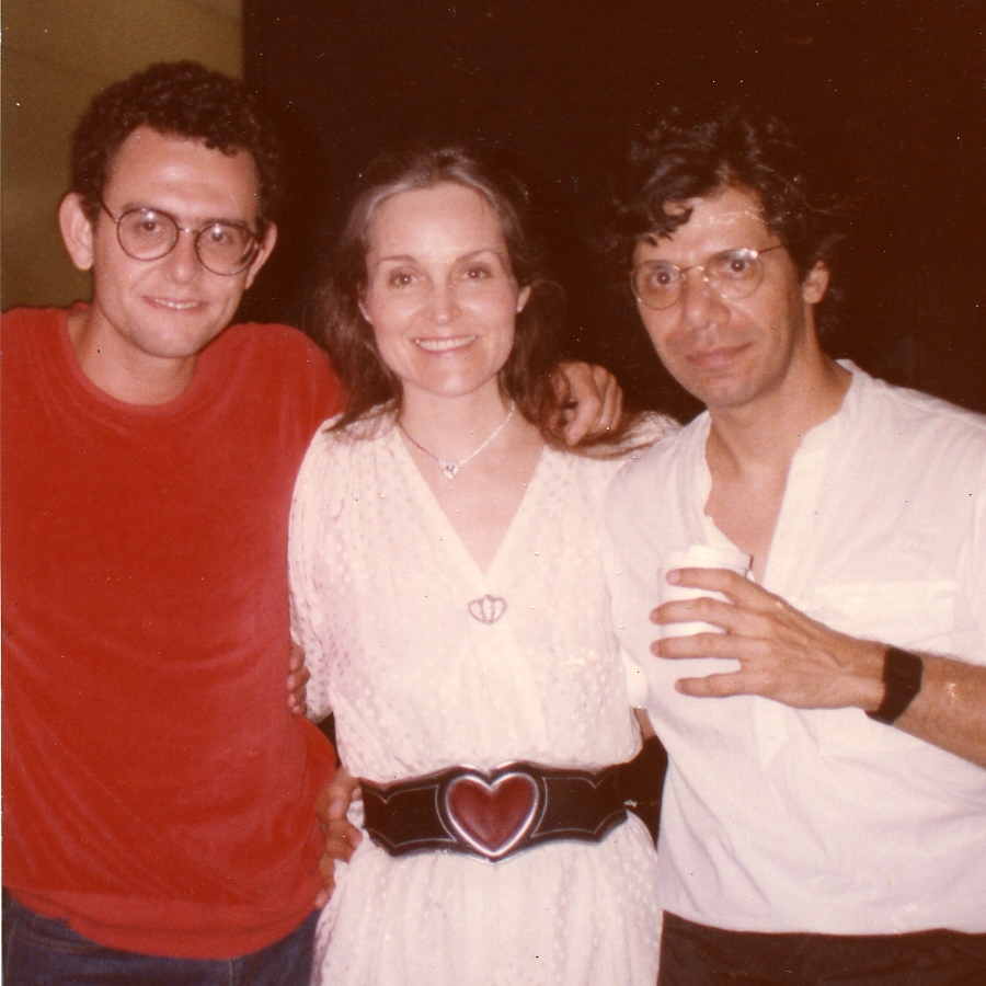 Francesco Crosara with Chick Corea and Gayle Moran, Anaheim 1984