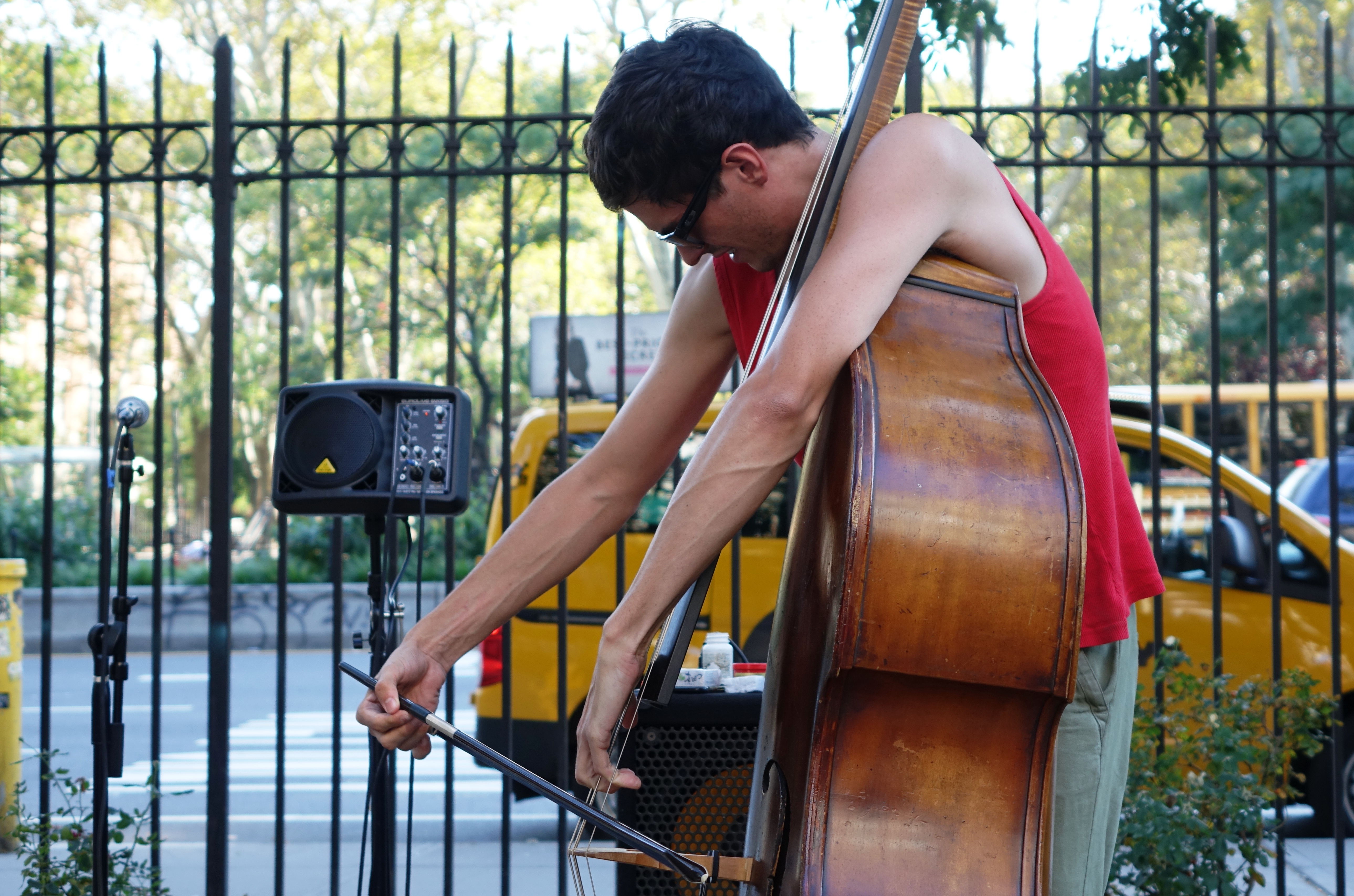 Henry Fraser at First Street Green, NYC in September 2017