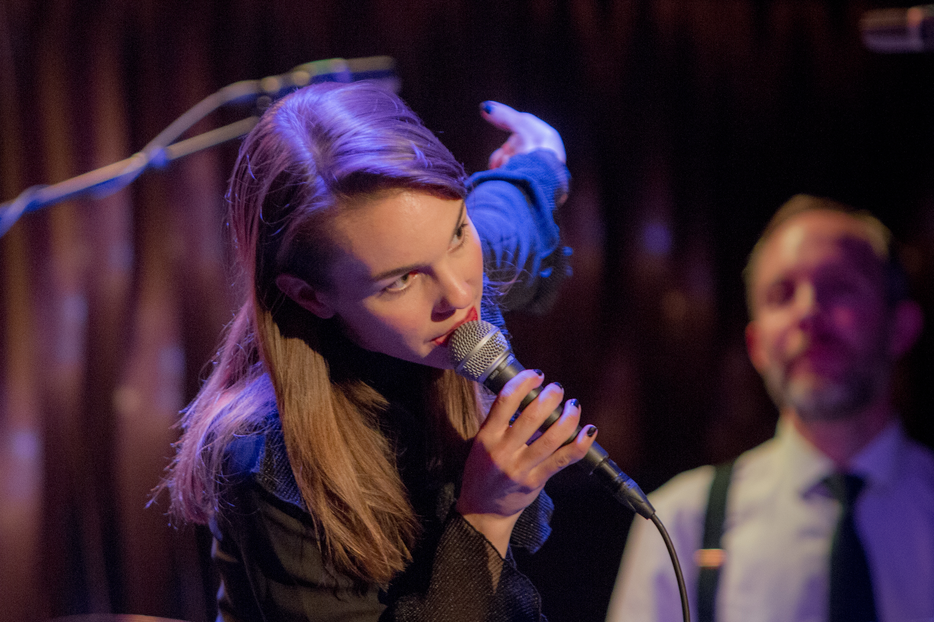 Isabella Lundgren at the Bix Jazzclub in Stuttgart