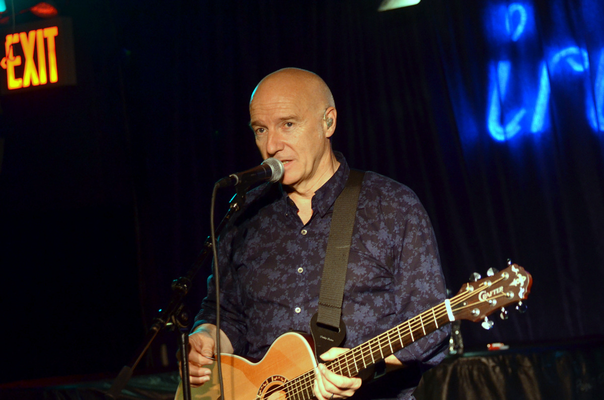 Midge Ure at the Iridium in Nyc on 8-19-2014.