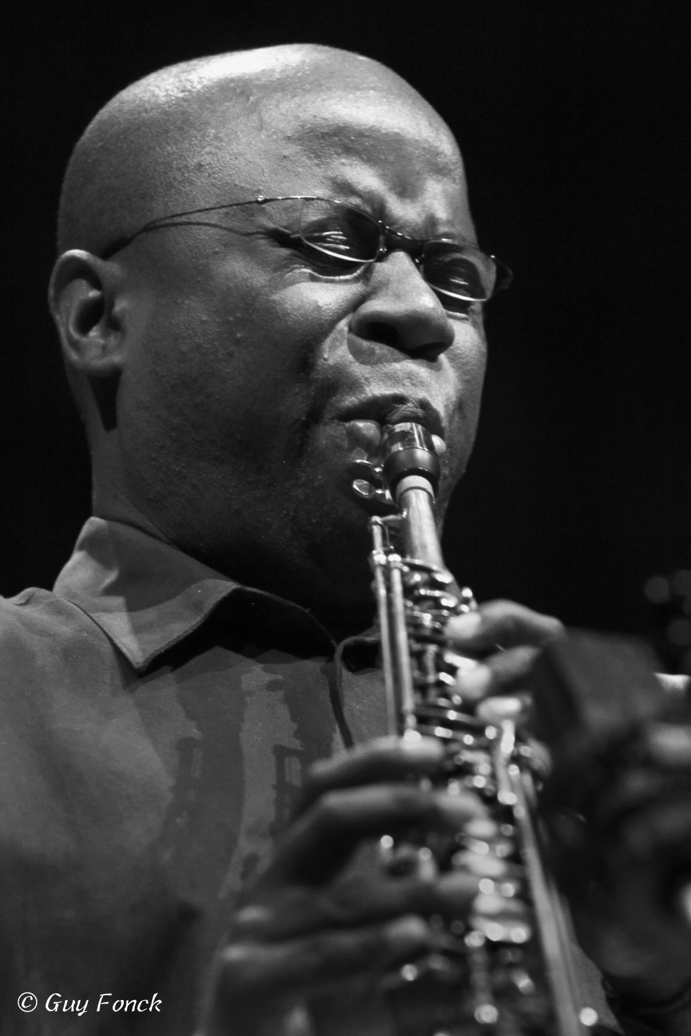 Sam Newsome. 2008 — jazz photo by Guy Fonck | All About Jazz
