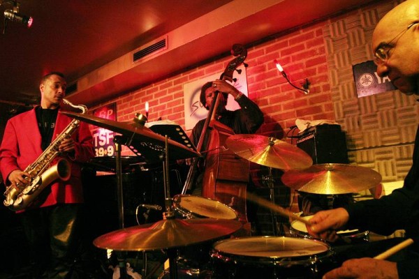 Ricky Ford, James Lewis and Doug Sides with "Ricky Ford Quintet" at the Sunset, Paris, France 2006