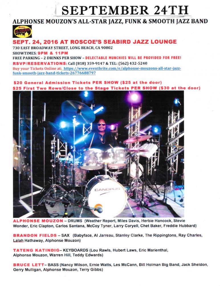 ALPHONSE MOUZON'S ALL JAZZ, FUNK & SMOOTH JAZZ BAND