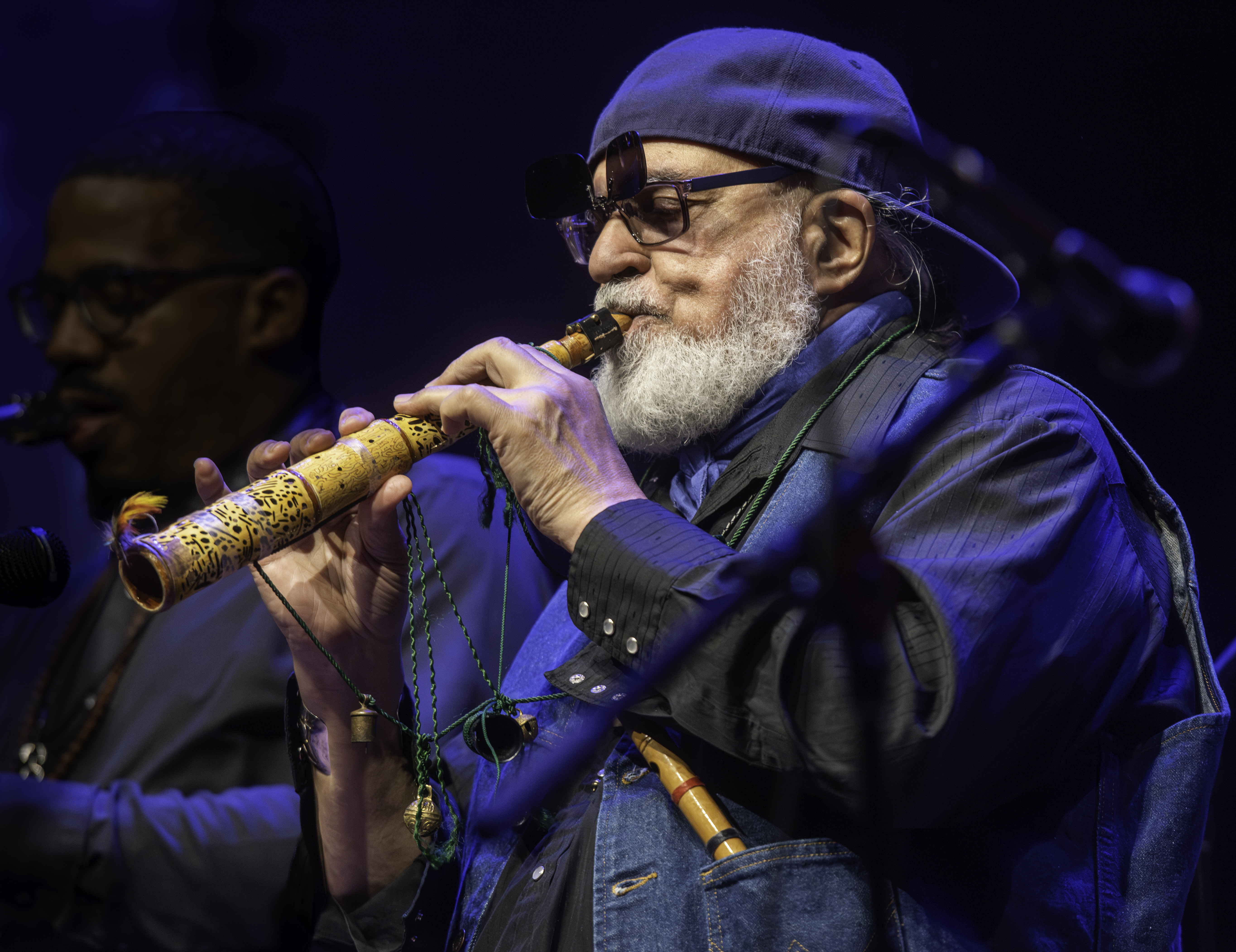 at the Edward "Kidd" Jordan Memorial Concert at Roulette in Brooklyn