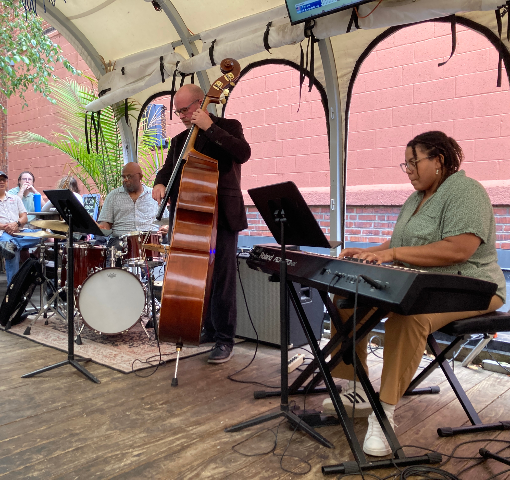 Jennifer James Trio at 2026 Hingetown Jazz Festival — jazz photo by John Chacona | All About Jazz
