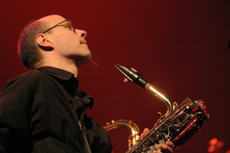 Thomas Danzeisen with the Ilorkestra at Amr Jazz Festival, Alhambra, Geneva, Switzerland, 2005