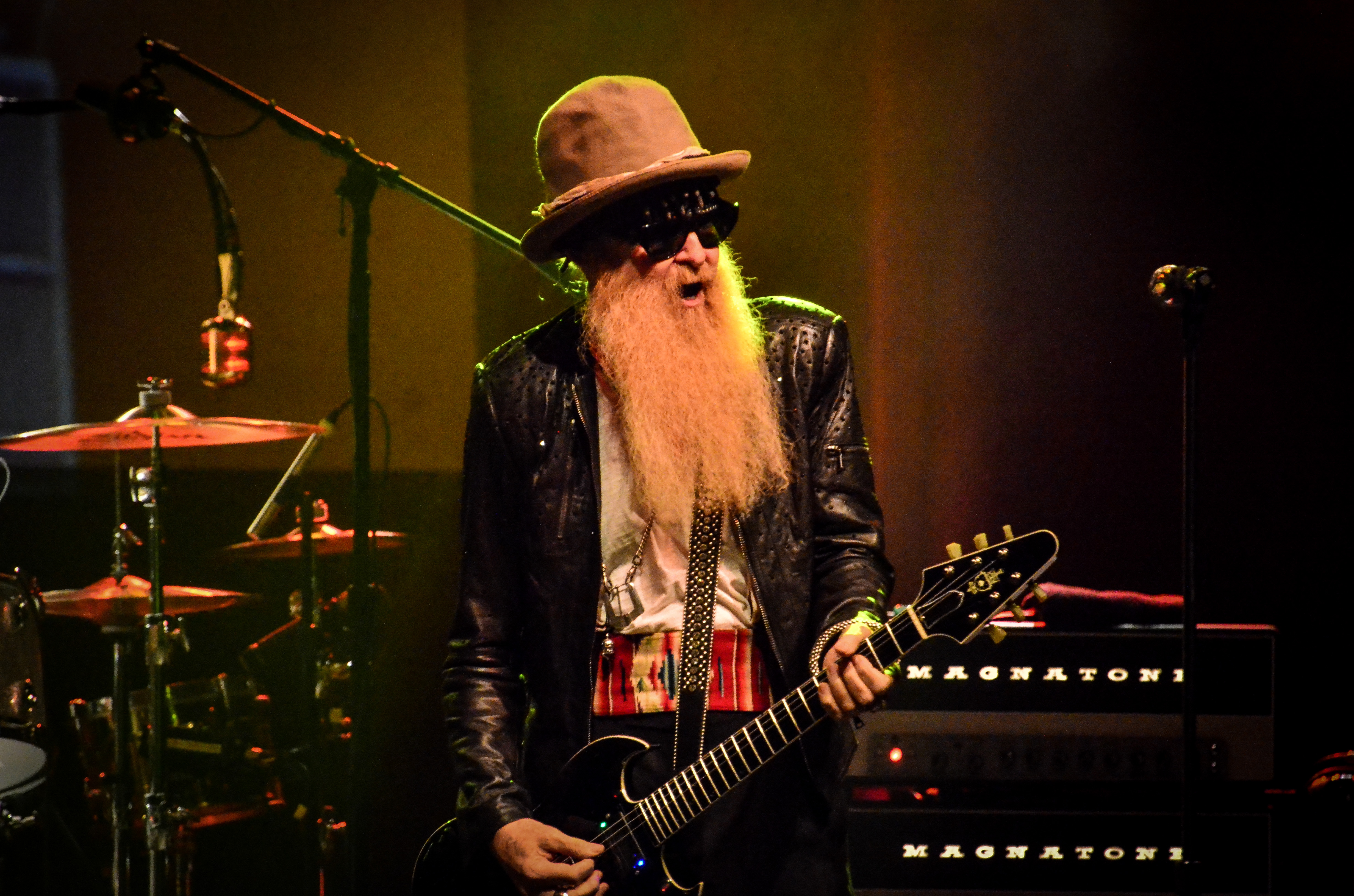 Billy Gibbons at The Paramount in Huntington. 